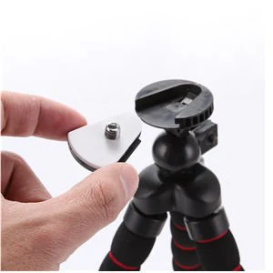 Fotga Flexible Travel Tripod Stand w/Quick Release Plate Locking Knob for Canon EOS M M2 M3 M5 M6 M20 M50 M100 G7X Mark II III for Sony DSC-RX100 III IV A6000 A6300 Olmypus E-M10 II Fujifilm X-Pro - Image 2