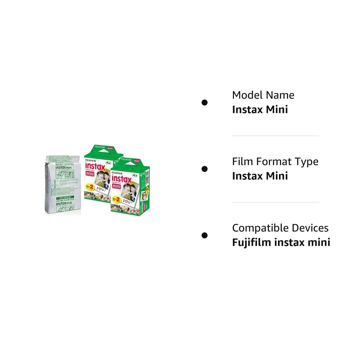 Fujifilm Instax Mini Instant Film, 10 Sheets×5 Pack(Total 50 Shoots) [Bulk Packaging] - Image 6
