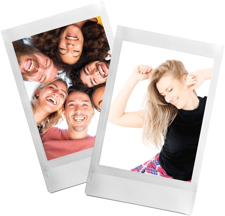 Fujifilm Instax Mini Instant Film 20 Exposures, 20 Sticker Frames for Fuji Instax Prints, Bundle - Image 4