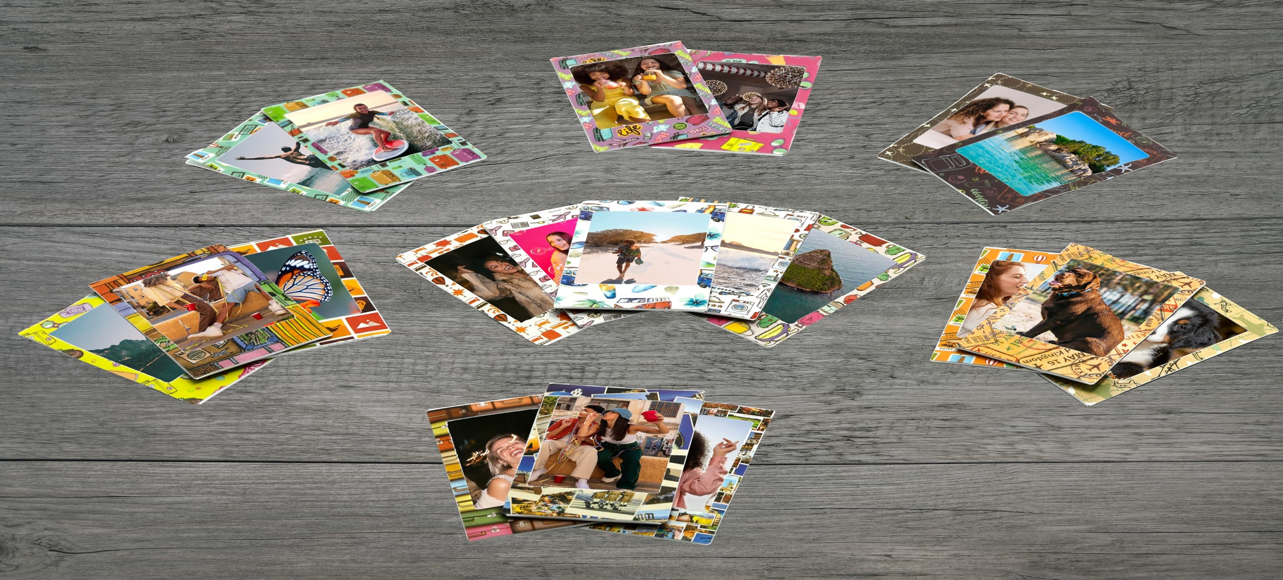 Fujifilm Instax Mini Instant Film 20 Exposures, 20 Sticker Frames for Fuji Instax Prints, Bundle - Image 8