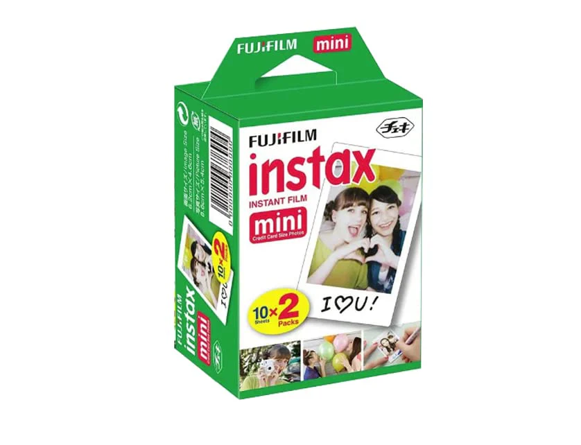 Fujifilm INSTAX Mini Instant Film (White) for Fujifilm Mini 8 & Mini 9 Cameras w/Microfiber Cloth by Quality Photo (20 Film Sheets) - Image 3