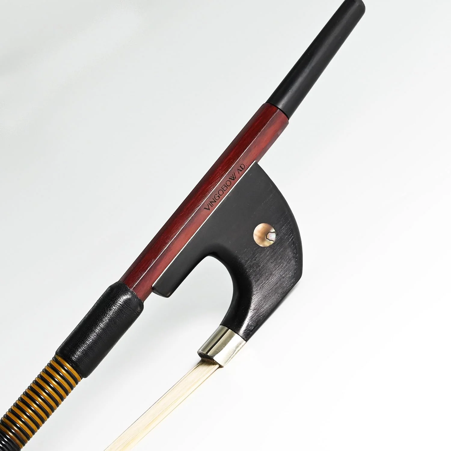 Full Size New German Double Bass Bow Pernambuco Performance for Advanced Level! Art No.310BG 4/4 White