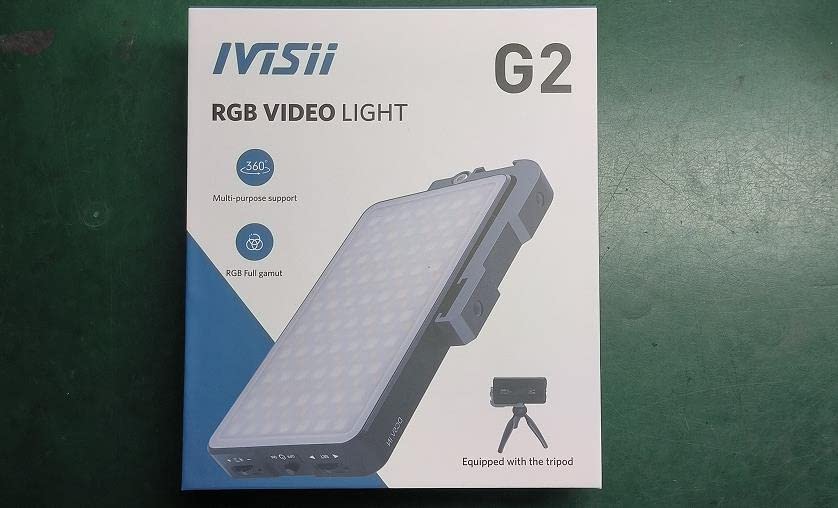 G2 Pocket RGB Camera light,32Wh Built-in 4300mAh Rechargeable Battery 360°Full Color Gamut 9 Light Effects,2600-10000K LED Video Light Panel with Aluminum Alloy Body, Adjustable Tripod Stand - Image 7