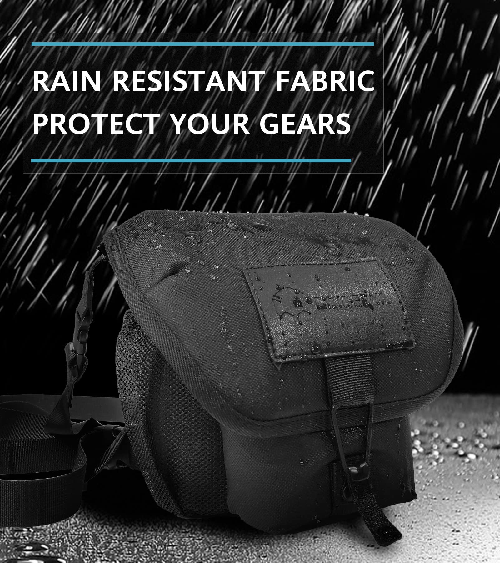 GAIARENA Waterproof Binocular Harness Chest Pack, Bino Harness Case with Rangefinder & Cellphone Pocket for 20x50 Binoculars(Full Size) Full Size - Image 2