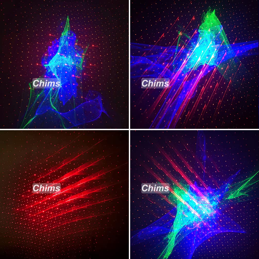 Galaxy Projector Mini Party Lights Aurora Shooting Star Lighting Nebula Projector Universe Music Activated Lights for Christmas Thanksgiving Xmas DJ Party Birthday Gift Outdoor Travel Camping Aurora with Shooting Star - Image 5