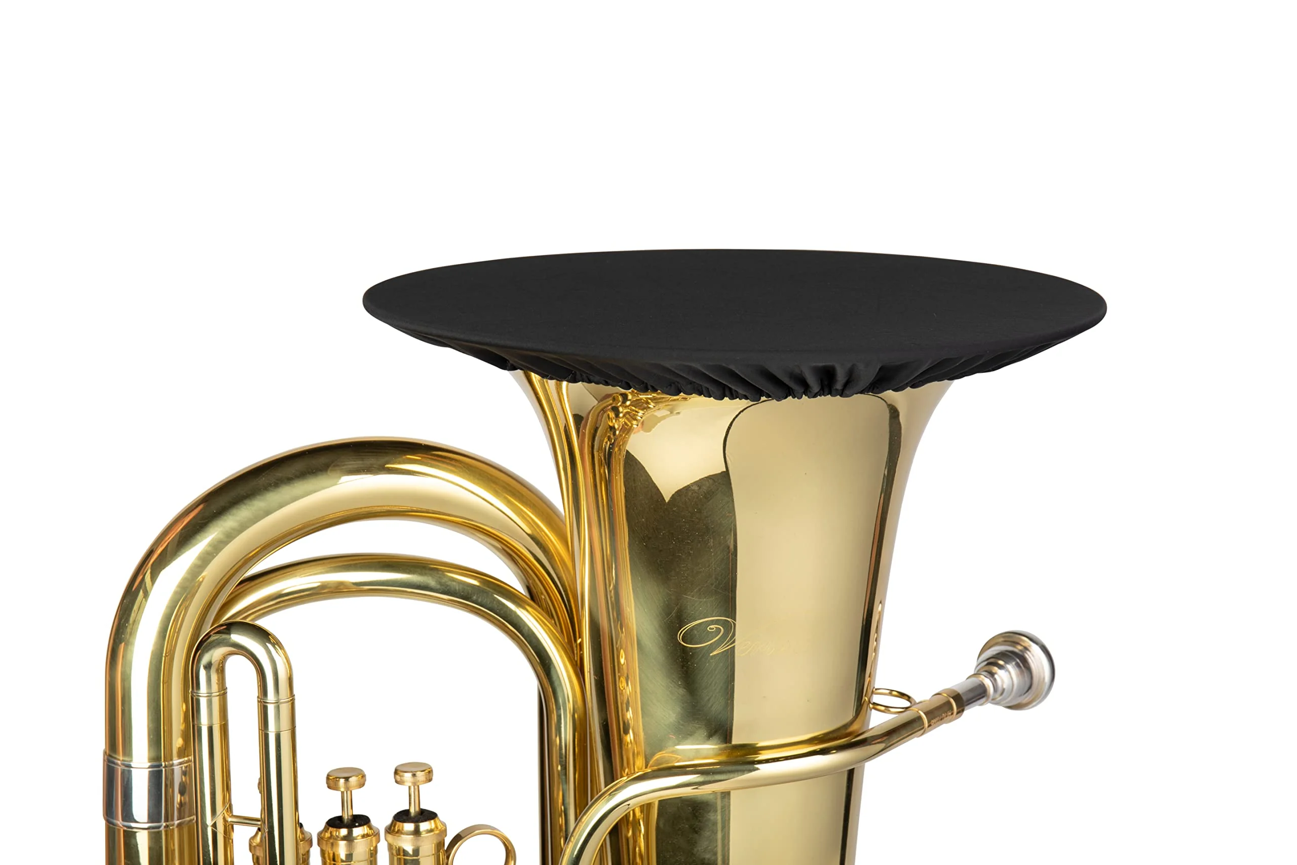 Gator Cases Double-Layer Wind Instrument Cover for Tuba, Helicon & Large Bell Instruments; Fits Bell Sizes Ranging from 22.5 to 24.5-Inches, Black (GBELLCVR2223BK-NF) 22 to 23 Inches