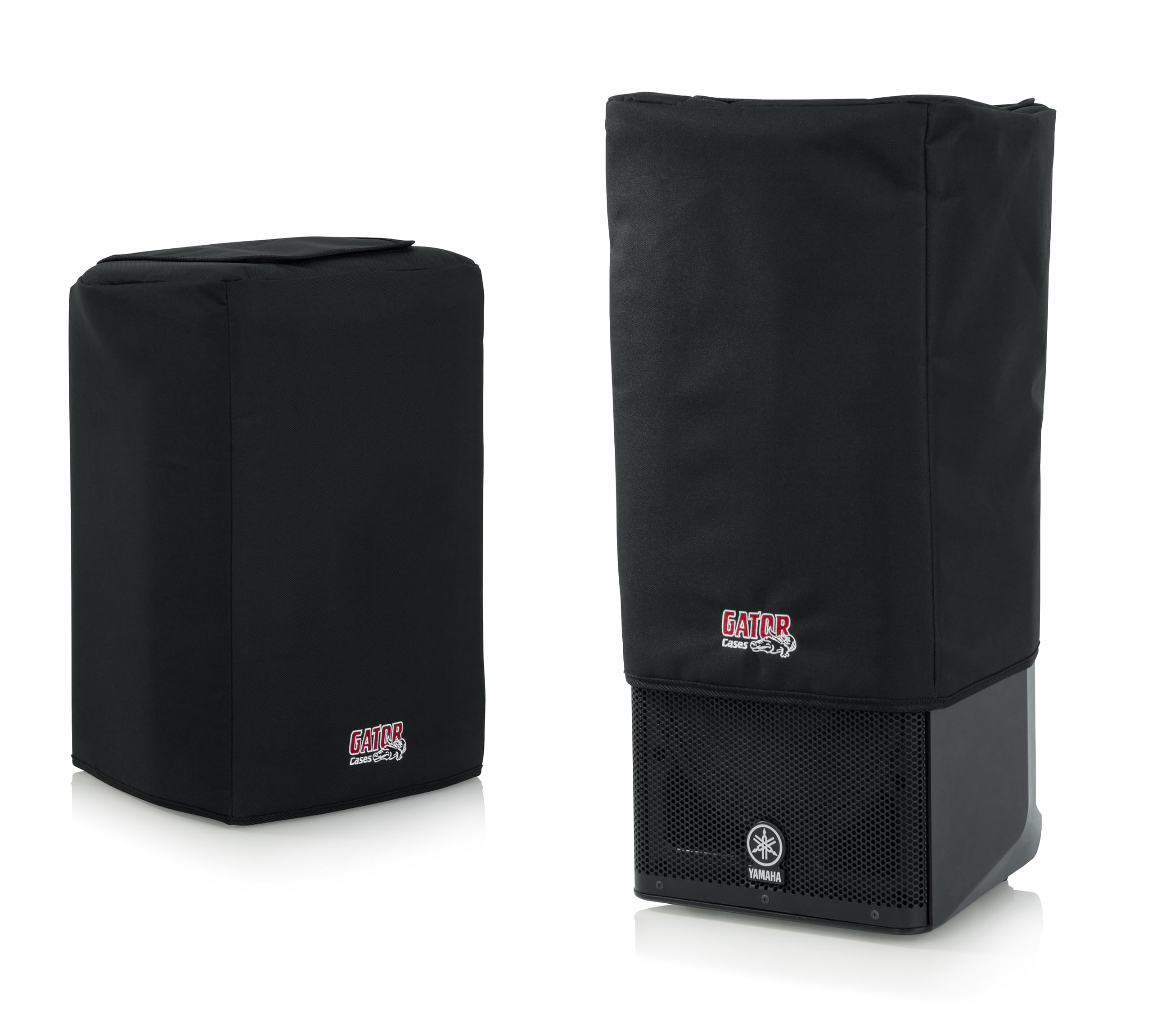 Gator Cases Protective Nylon Speaker Cover for Compact 10" Speaker Cabinets; Fits QSC K10, Yamaha DXR10 and more (GPA-CVR10), Black