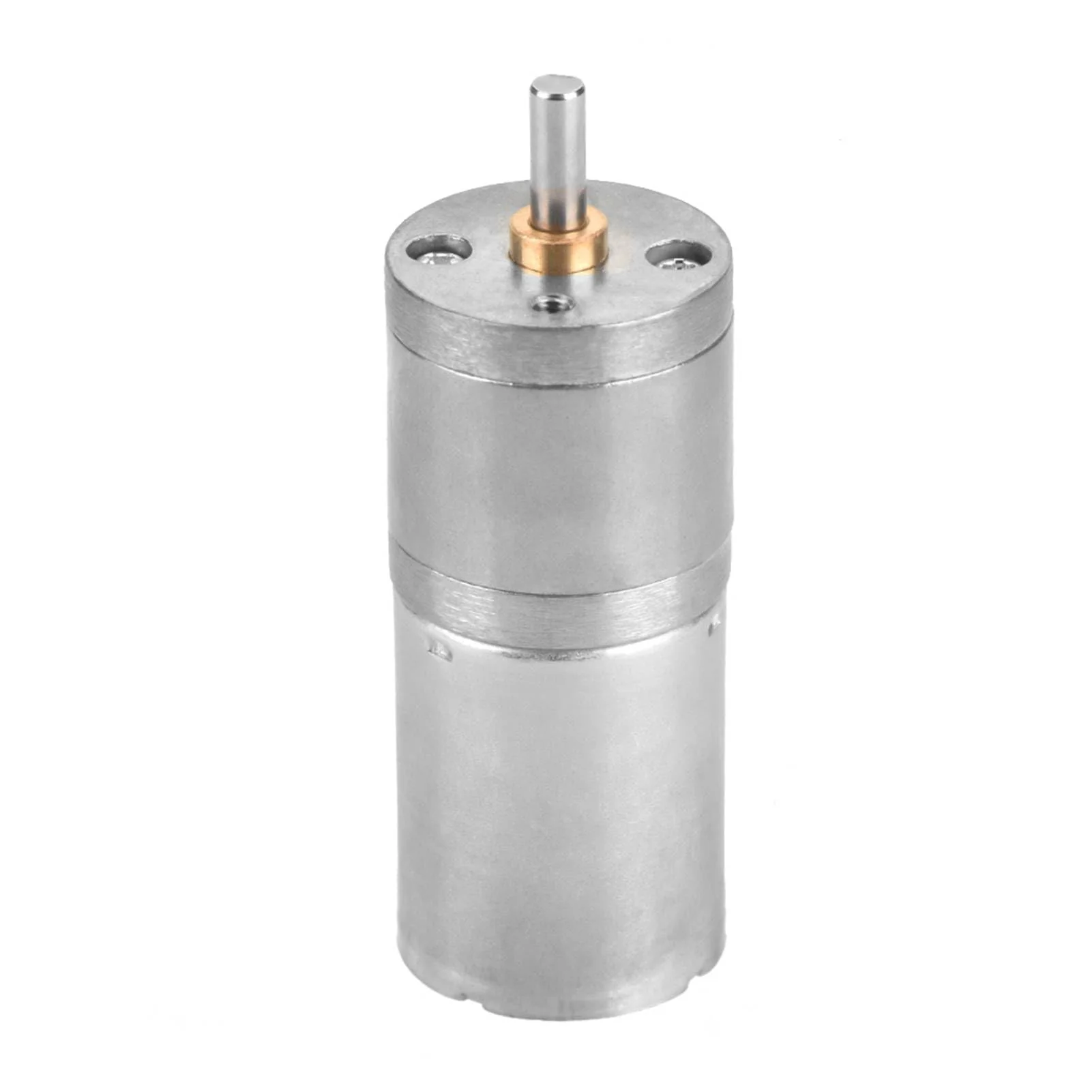 Gear Motor 25 mm DC 12 V 25GA-370 Low Speed Metal High Mini Gear Motor for Electronic DIY 5-1000 RPM (12 V 60 RPM)