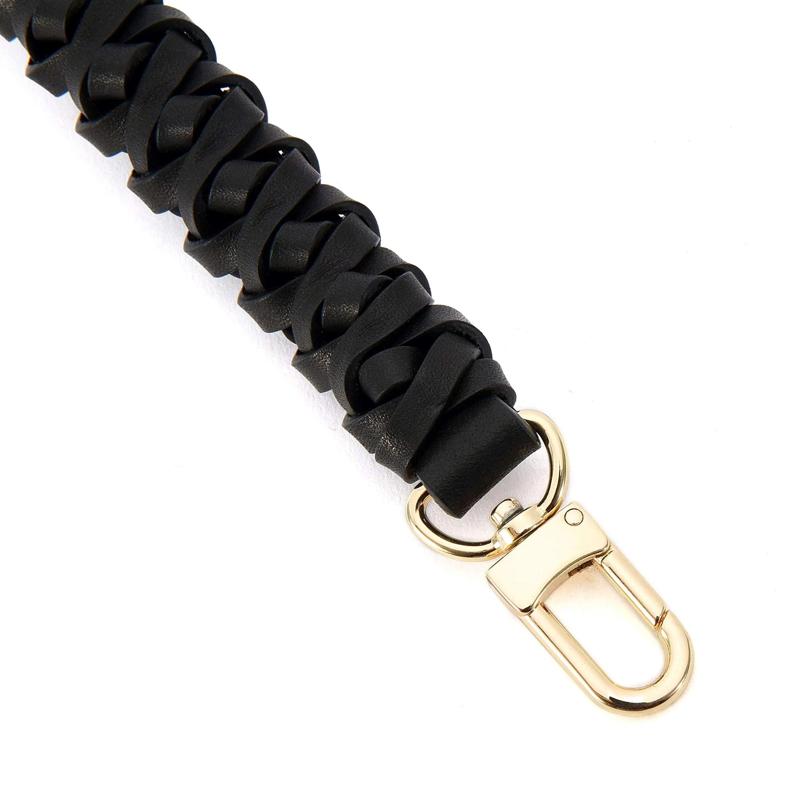 Genuine Leather Braided Handle compatible with Neonoe Strap for Metis Noe BB NM Beaubourg Hobo Black - Image 3