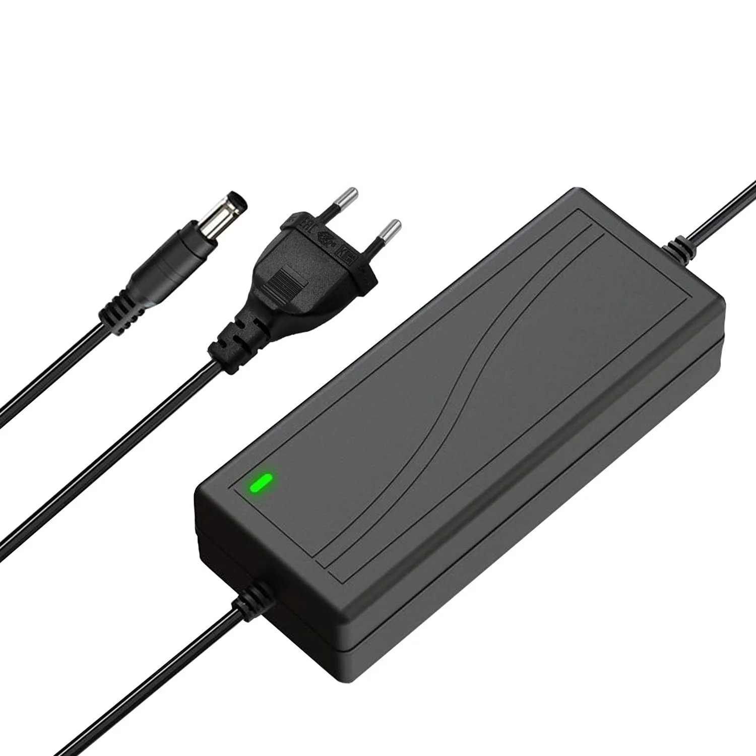GERUI 12V 5A Power Adapter, AC 100-240V50~60HZ. DC 12V 5A 60W Power Supply, Used for LED Strip Display, Amplifier, Camera System, TV, DVD TV, Hard Disk, etc.