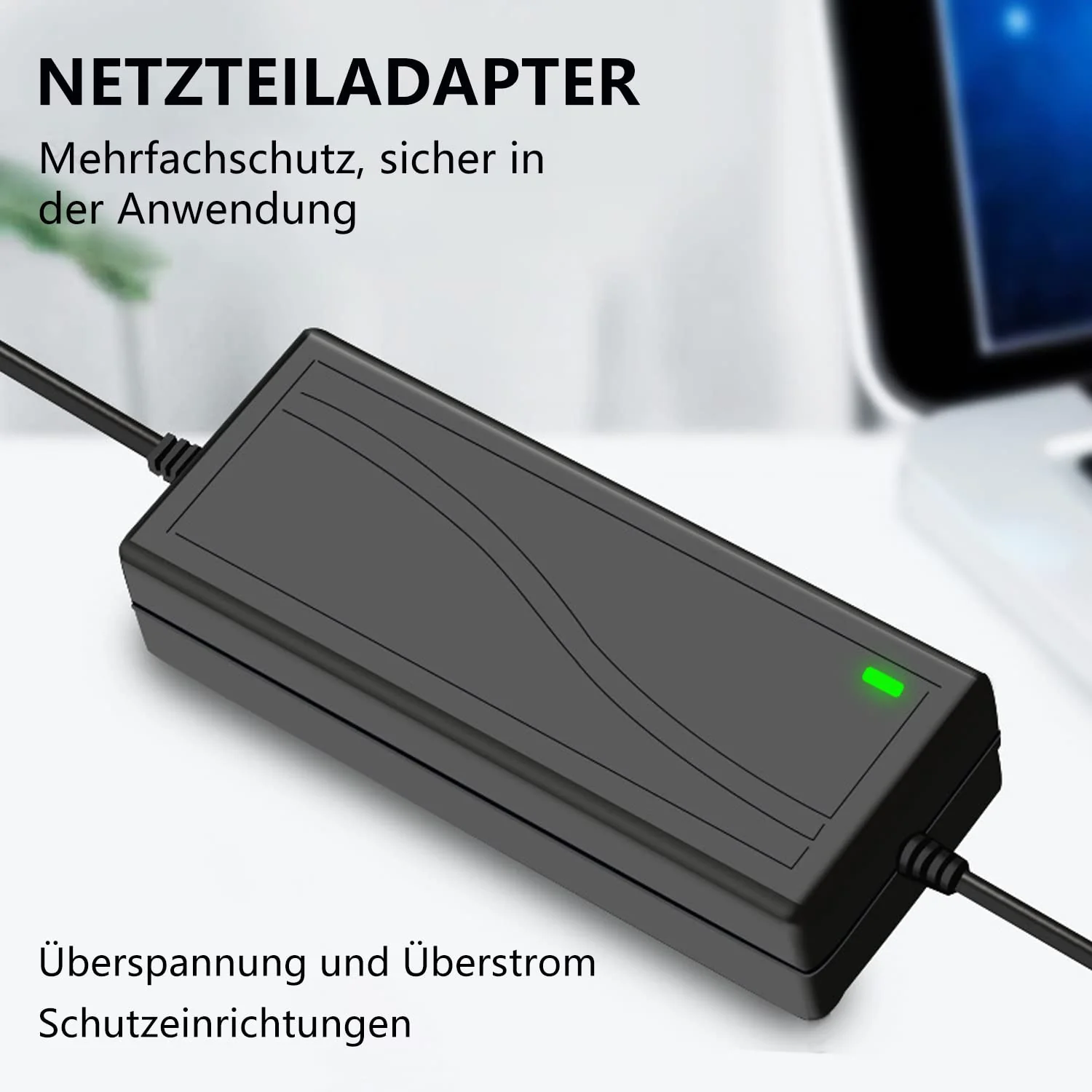 GERUI 12V 5A Power Adapter, AC 100-240V50~60HZ. DC 12V 5A 60W Power Supply, Used for LED Strip Display, Amplifier, Camera System, TV, DVD TV, Hard Disk, etc. - Image 6