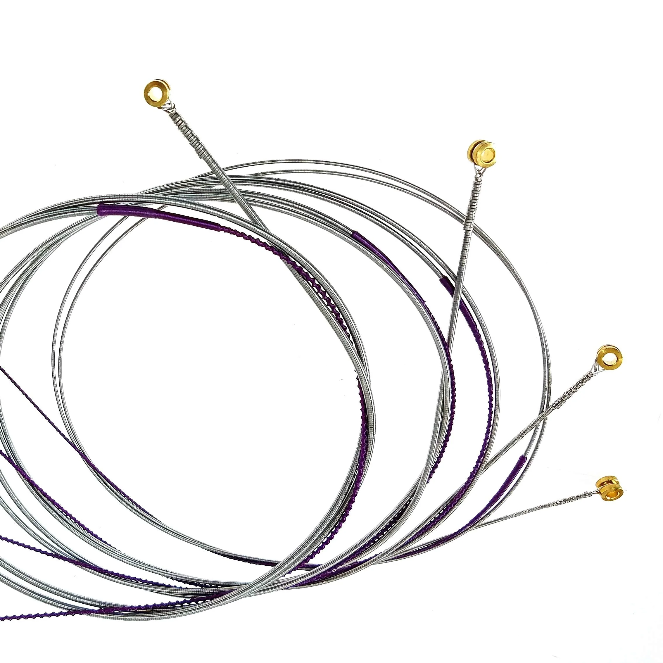 GHS Strings Medium Scale, 4-String Bass Precision Flats, Stainless Steel Flatwound, 35.5" Winding, Light (45-95) (3120) - Image 5