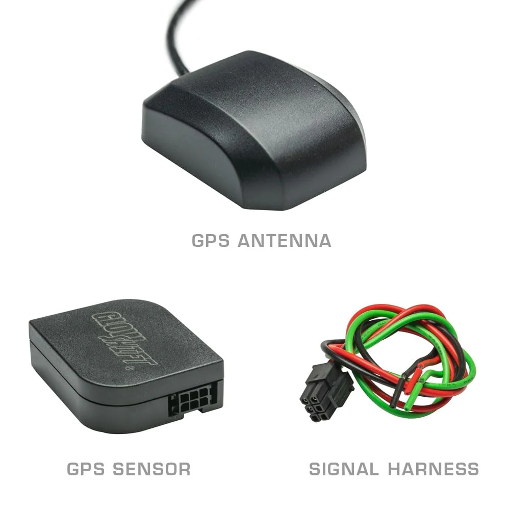 GlowShift GPS Speedometer Sensor Adapter Kit for Speedometer Gauges - Antenna Installs to Roof or on Trunk - Image 2