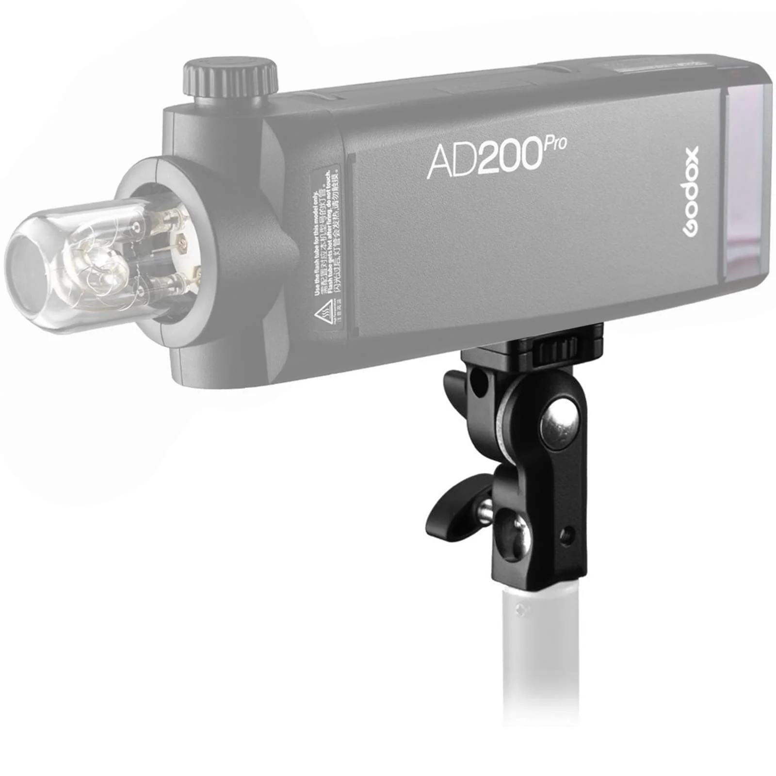 Godox AD-E2 Flash Holder Metal Bracket with 1/4 Inch Screw Umbrella Mount for AD200 AD200Pro AD300Pro 1 Pack - Image 6