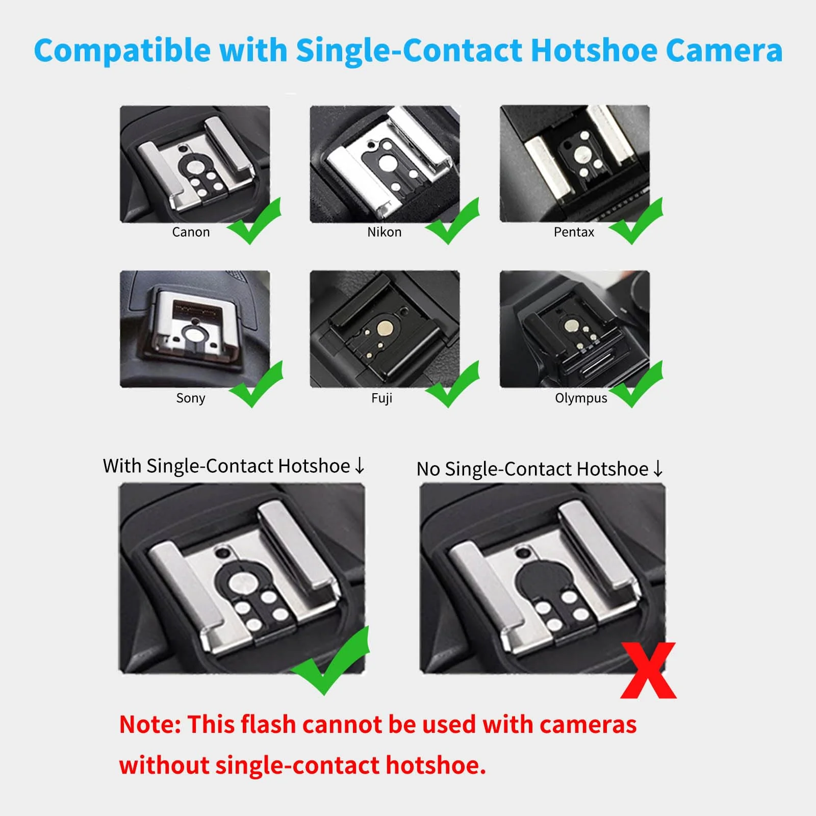 Godox Lux Junior Retro Camera Flash, GN12 with 7 Levels Flash Power, CCT 6000K±200K with S1/S2 Optical Control for Fuji, for Canon, for Nikon, for Sony, for Olympus Camera - Image 2