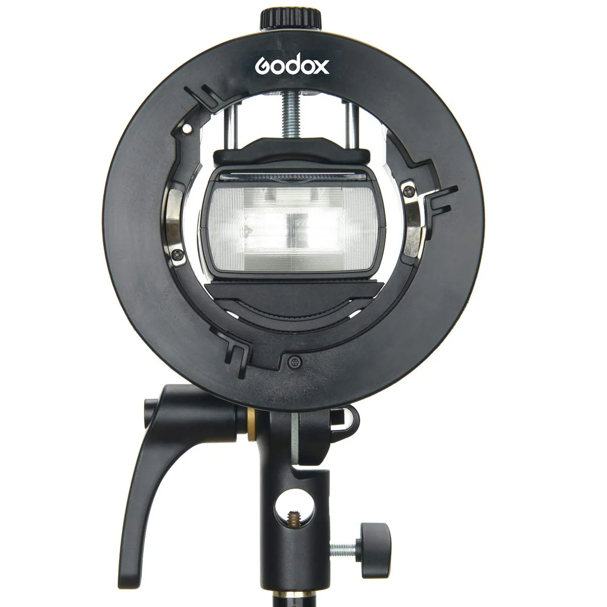 Godox S2 Bowen Mount S-Type Flash Holder Bracket for Godox V1 V860II AD200 AD200Pro AD400Pro Speedlite Strobe Flash - Image 3