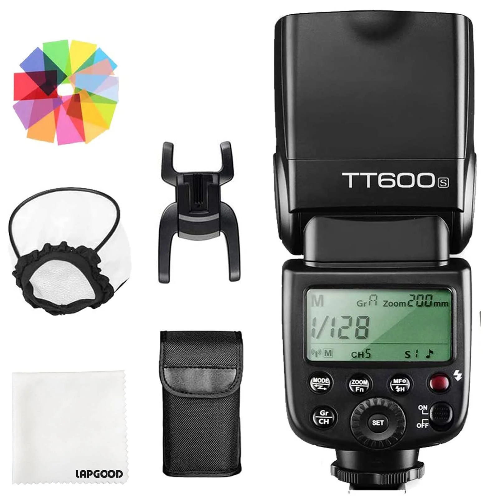 Godox TT600S 2.4G Wireless Flash Speedlight for Sony Camera(MI Hot Shoe),with Master and Slave Flash System,0.1-2.6s Recycle time