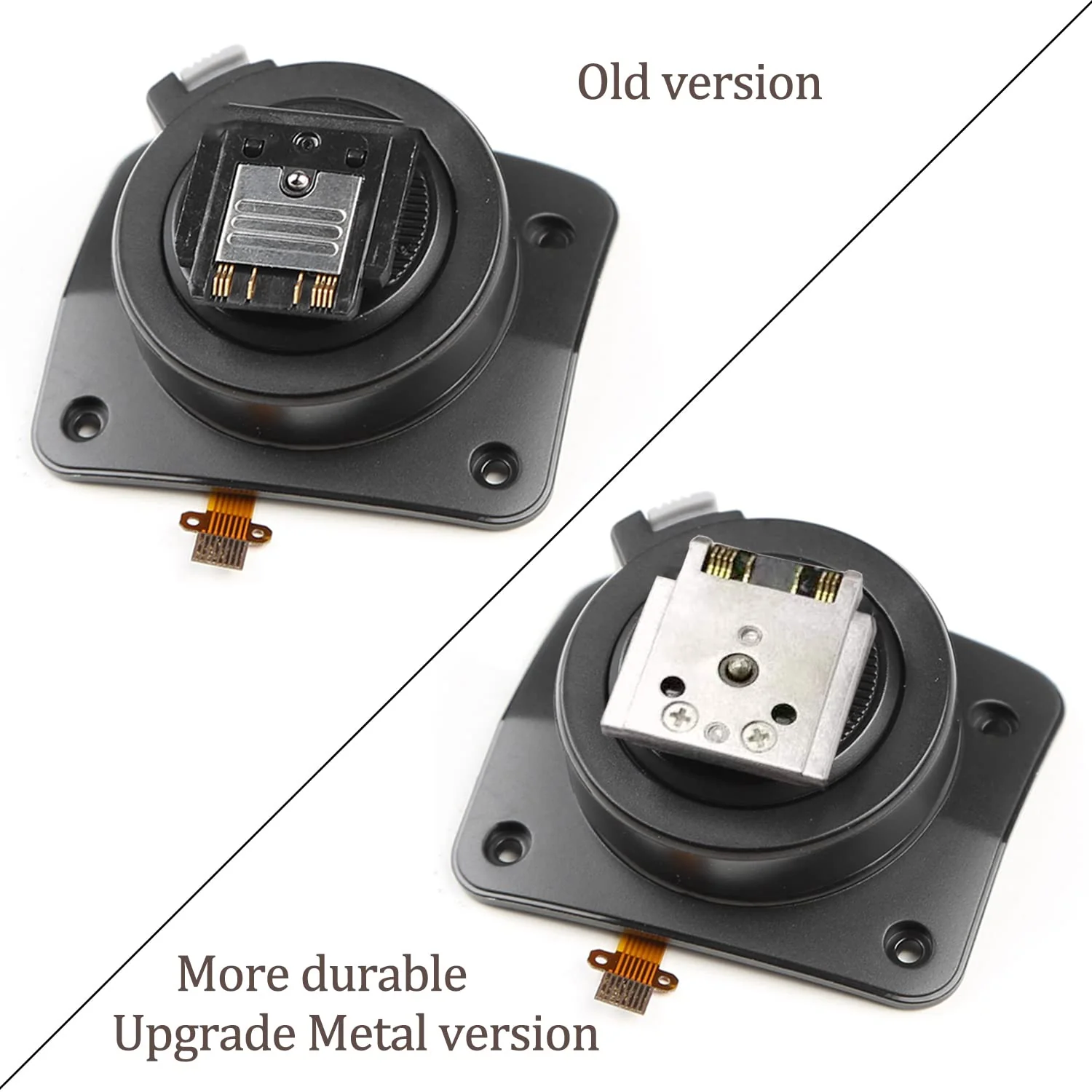 Godox V1S V860III-S Hot Shoe Replacement Mount Foot, Speedlite Flash Repair Parts for V1 & V860III Sony Flash Hot Shoe Replacement (Upgrade Metal Version) for V1S & V860III-S - Image 3
