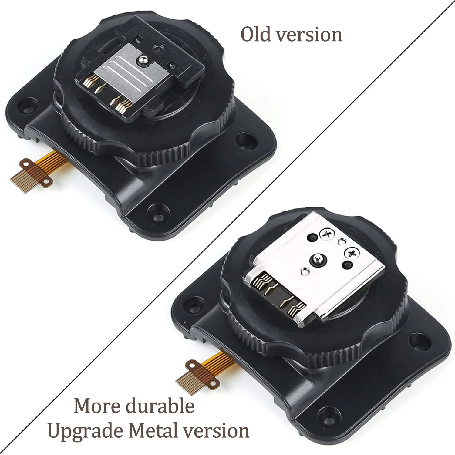 Godox V860II-S Hot Shoe Replacement Mount Foot, Speedlite Flash Repair Parts for V860IIS (for Sony Version) Flash Hotshoe Replacement (Upgrade Metal Version) for V860II-S - Image 4