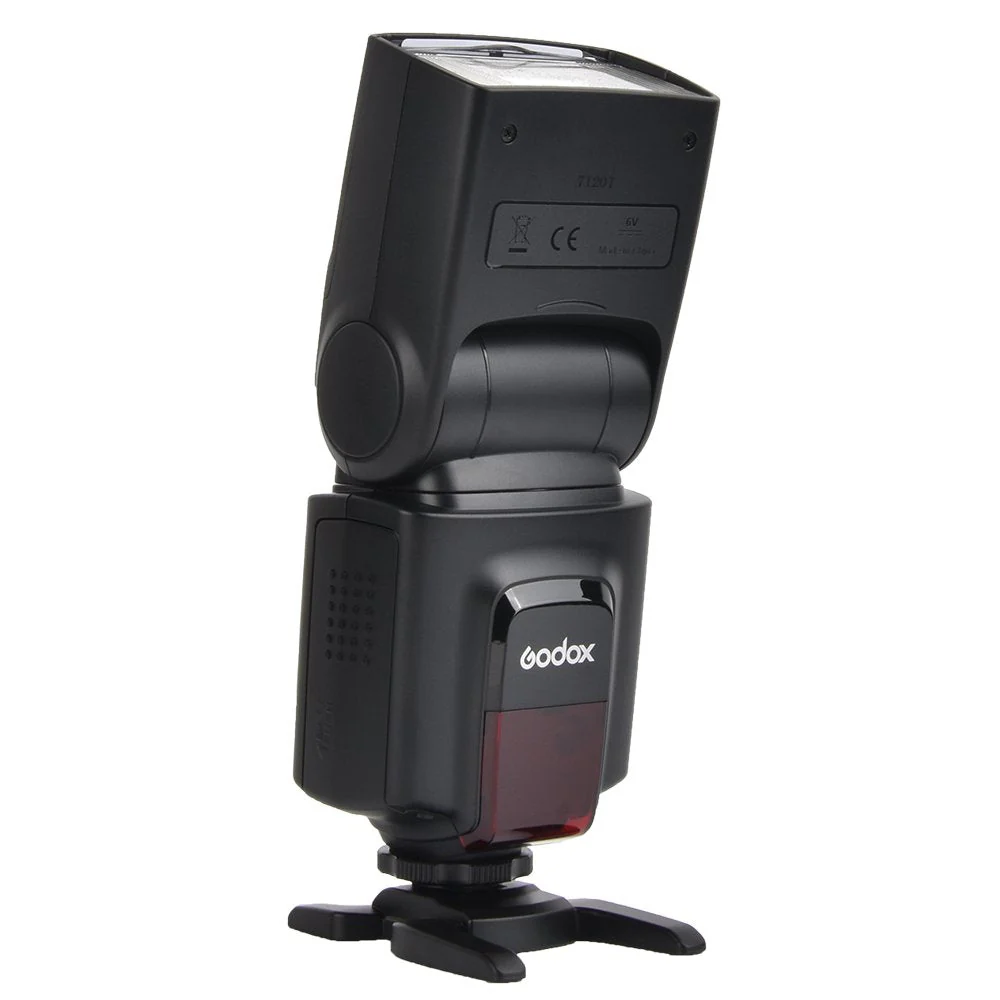 Godox Wireless 433MHz GN33 Camera Flash Speedlite with Built-in Receiver with RT Transmitter Compatible for Canon Nikon Sony Olympus Pentax Fuji DSLR Cameras with Diffuser + Filters + USB LED - Image 3