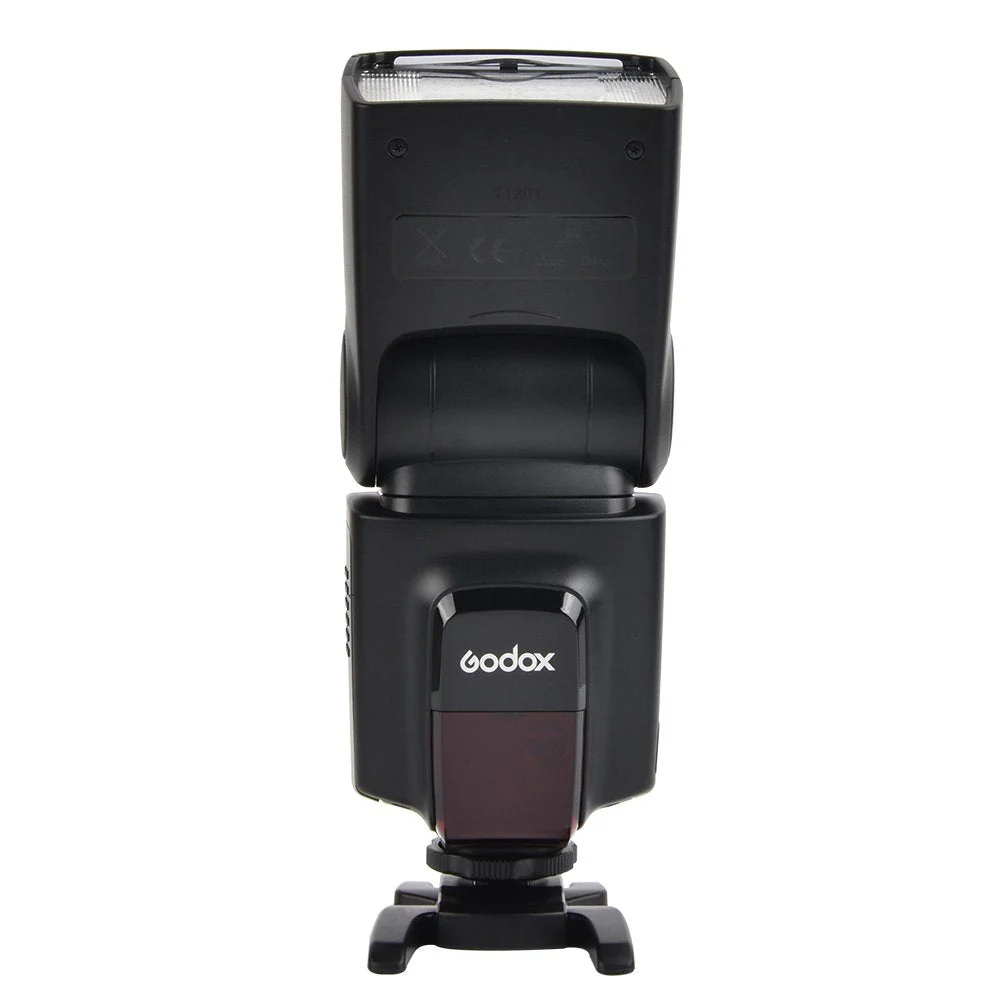 Godox Wireless 433MHz GN33 Camera Flash Speedlite with Built-in Receiver with RT Transmitter Compatible for Canon Nikon Sony Olympus Pentax Fuji DSLR Cameras with Diffuser + Filters + USB LED - Image 5
