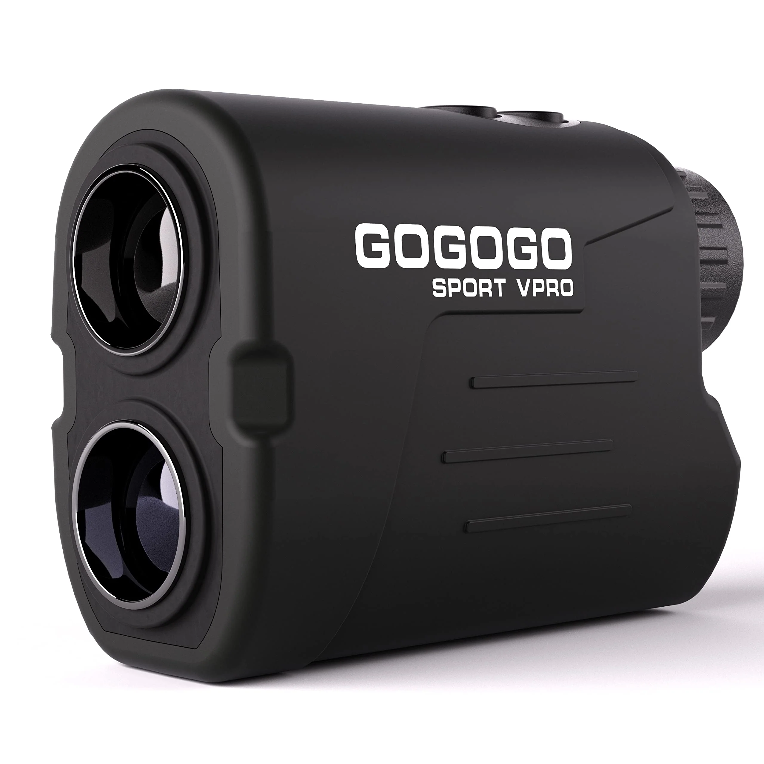 Gogogo Sport Vpro GS03 Laser Golf/Hunting Rangefinder, 1000/1200 Yards Laser Range Finder with 6X Magnification Ultra-Clear View, Lightweight, Slope, Pin-Seeker & Flag-Lock & Vibration