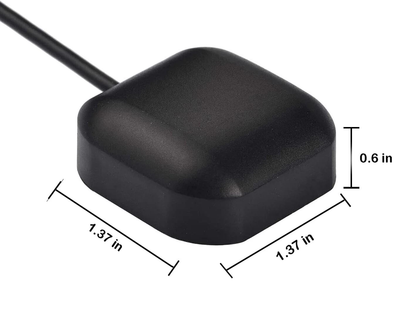 Goodsby GPS Navigation Antenna Magnet Mount Compatible with Kenwood DNX576S DNX7140 DNX893S DDX8706S DNX6140 DNX572BH DNX6160 DNX570HD DNX6190HD DDX9707S Car Navigation Receiver Gray - Image 5