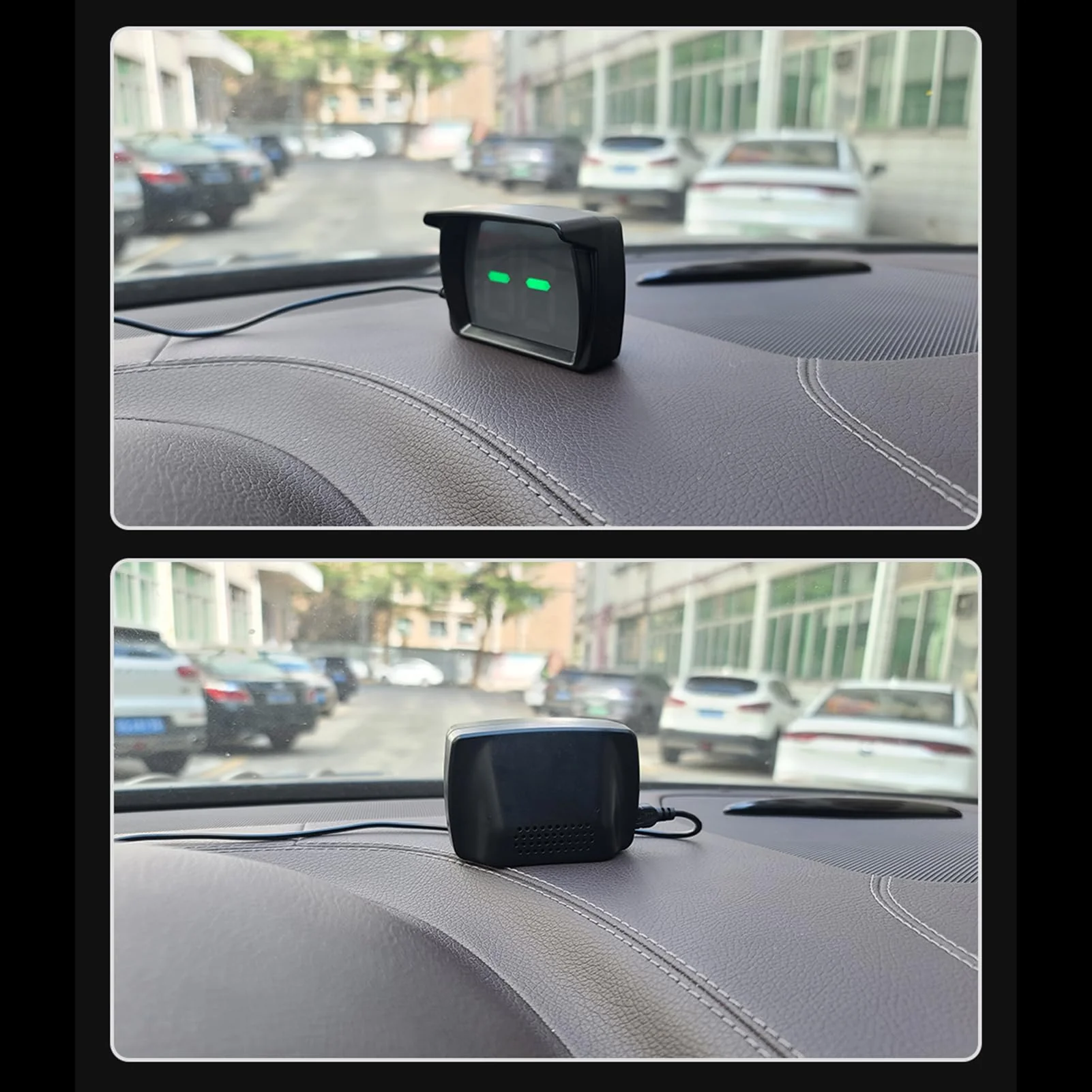 GoolRC Speedometer HUD, Heads-Up Display Digital Speedometer GPS Speed Meter MPH/KMH, Head Up Display for All Cars, USB Cable Plug & Play Large Screen High-definition Display - Image 7