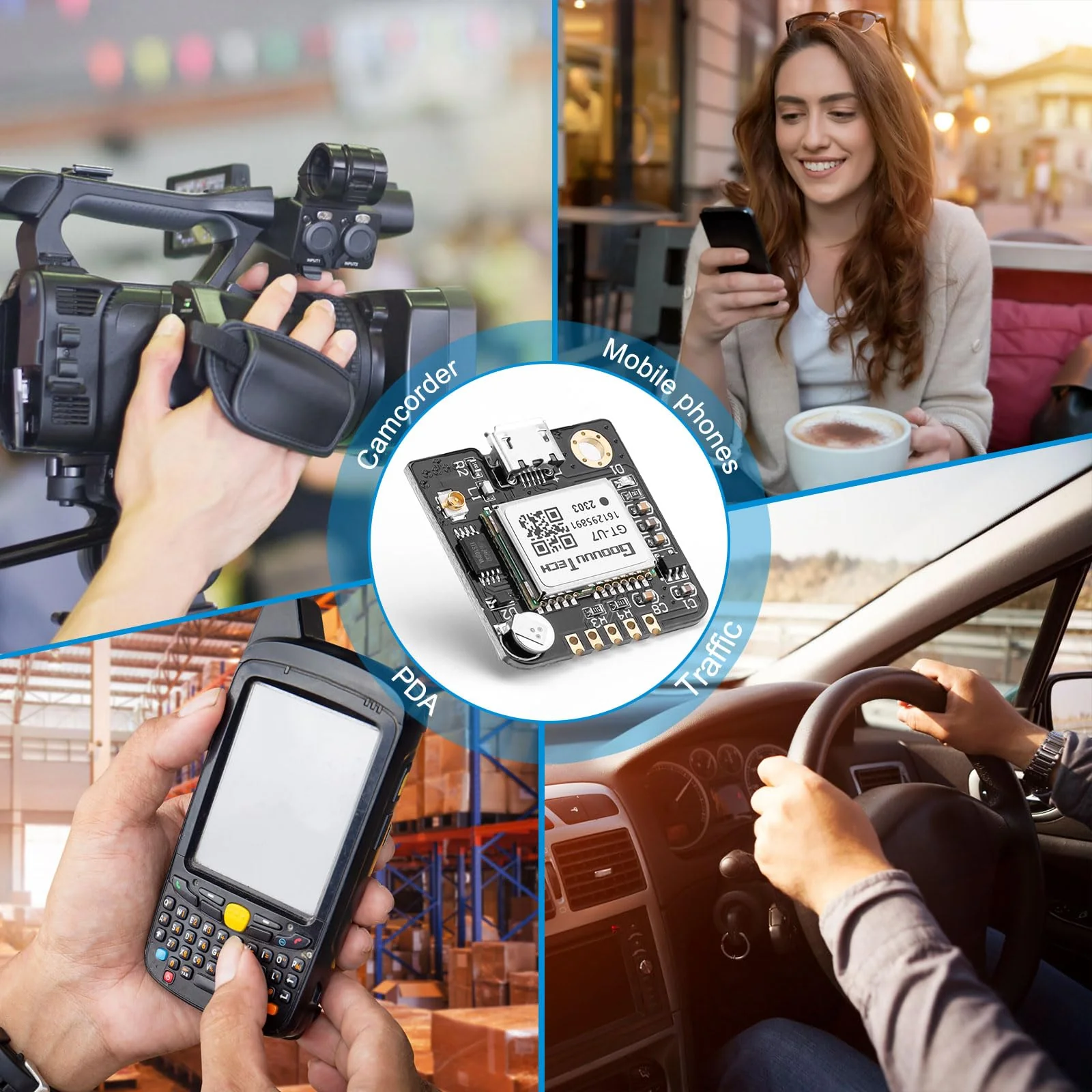 GPS Module GPS NEO-6M(Ar duino GPS Drone Microcontroller GPS Receiver) Compatible with 51 Microcontroller STM32 Ar duino UNO R3 with IPEX Antenna High Sensitivity for Navigation Satellite Positioning 1 - Image 4