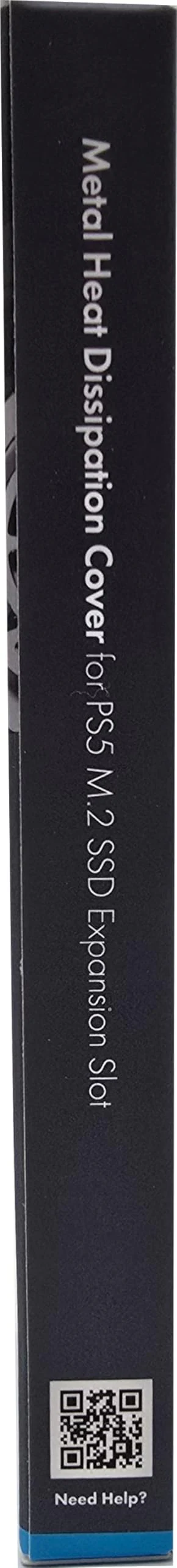 GRAUGEAR Metal Heat Dissipation Cover for PS5 M.2 SSD Expansion Slot | Fit for PlayStation 5 NVMe SSD w/Heatsink | New Breathable Cellular Hole | Cooling and Dust Proof (Silver) Silver - Image 12