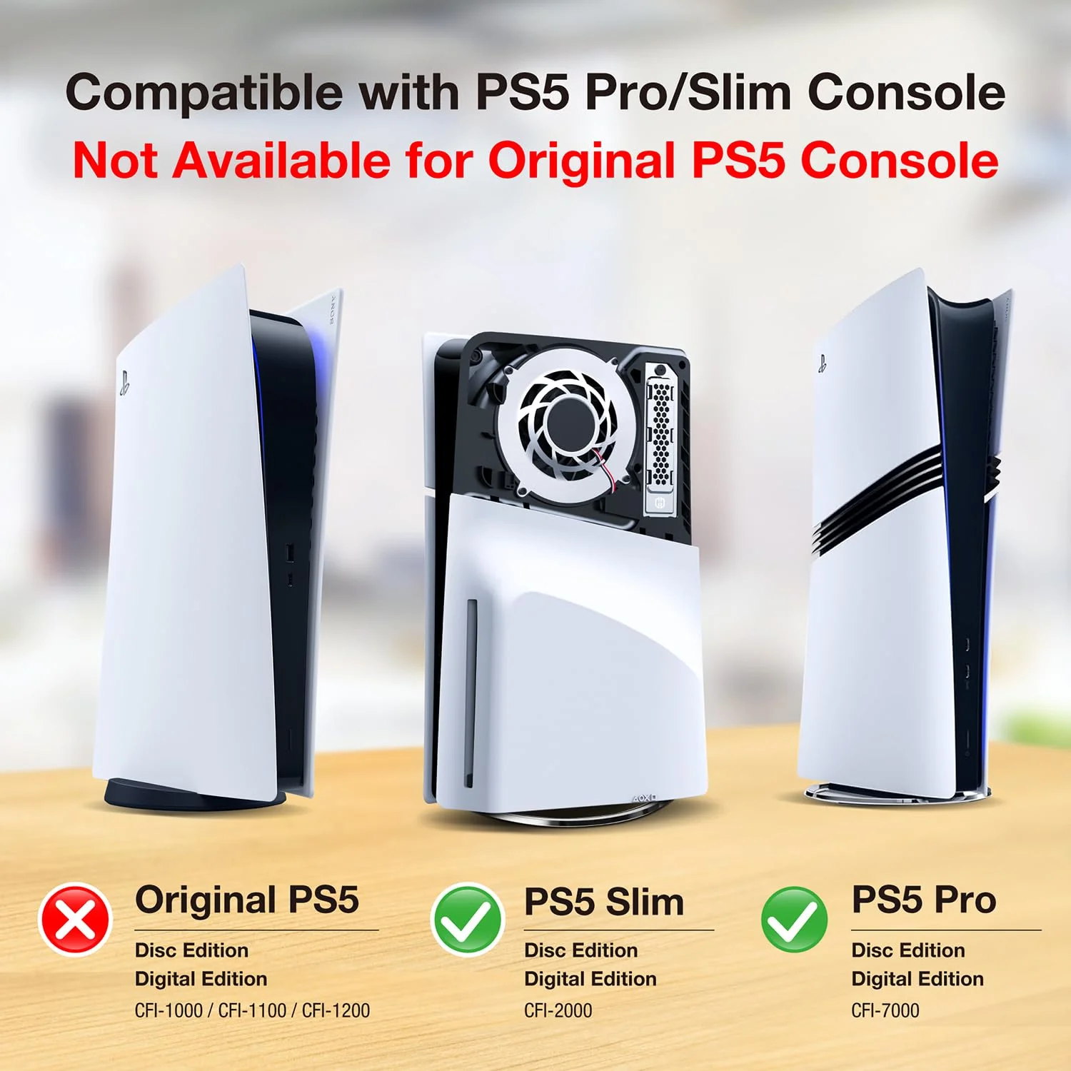 GRAUGEAR Metal Heat Dissipation Cover for PS5 Pro PS5 Slim M.2 SSD Expansion Slot | Fit for PS5 NVMe SSD with Heatsink | New Breathable Cellular Hole | Cooling and Dust Proof | Silver (PS5 Pro/Slim) Silver for PS5 Slim - Image 4