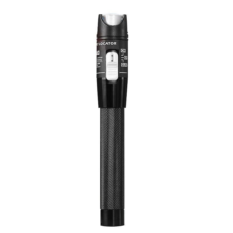 Guakiili 80MW FTTH Fiber Optic Cable Tester, Optical Fiber Error Locator for a Range of 80 Km, Fiber Optic Tester Supports SC/FC/ST 2.5mm Adapter
