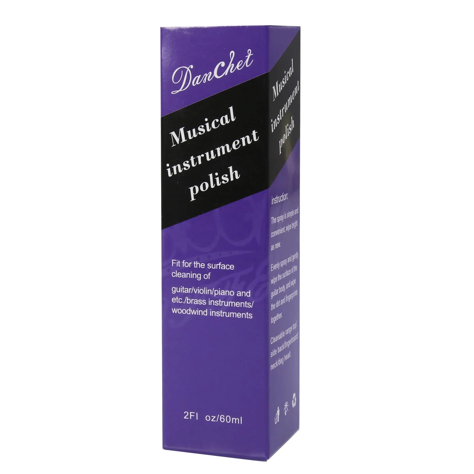 Guitar Cleaner-Polish 60ml-Body and Fretboard Maintenance Cleaner, Polish-Musical Instruments polish-Instrument Accessories guitar polish