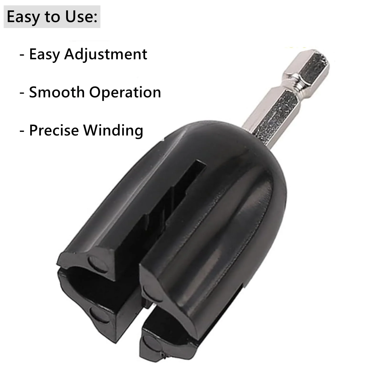 Guitar String Winder Head, Drill Bit Plug Peg Puller DIY Maintenance Tool for Folk Guitar, Electric Guitar, Bass, Classical Guitar, Ukulele - Image 4