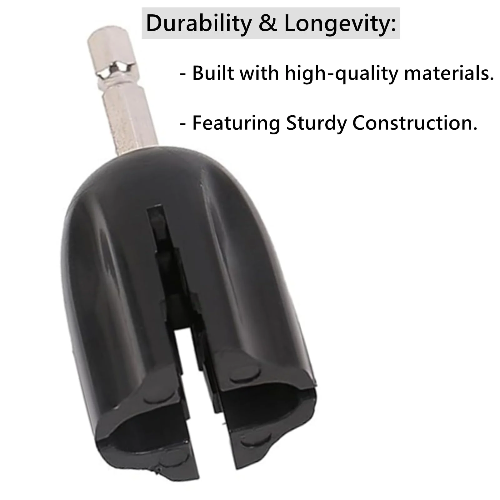 Guitar String Winder Head, Drill Bit Plug Peg Puller DIY Maintenance Tool for Folk Guitar, Electric Guitar, Bass, Classical Guitar, Ukulele - Image 5