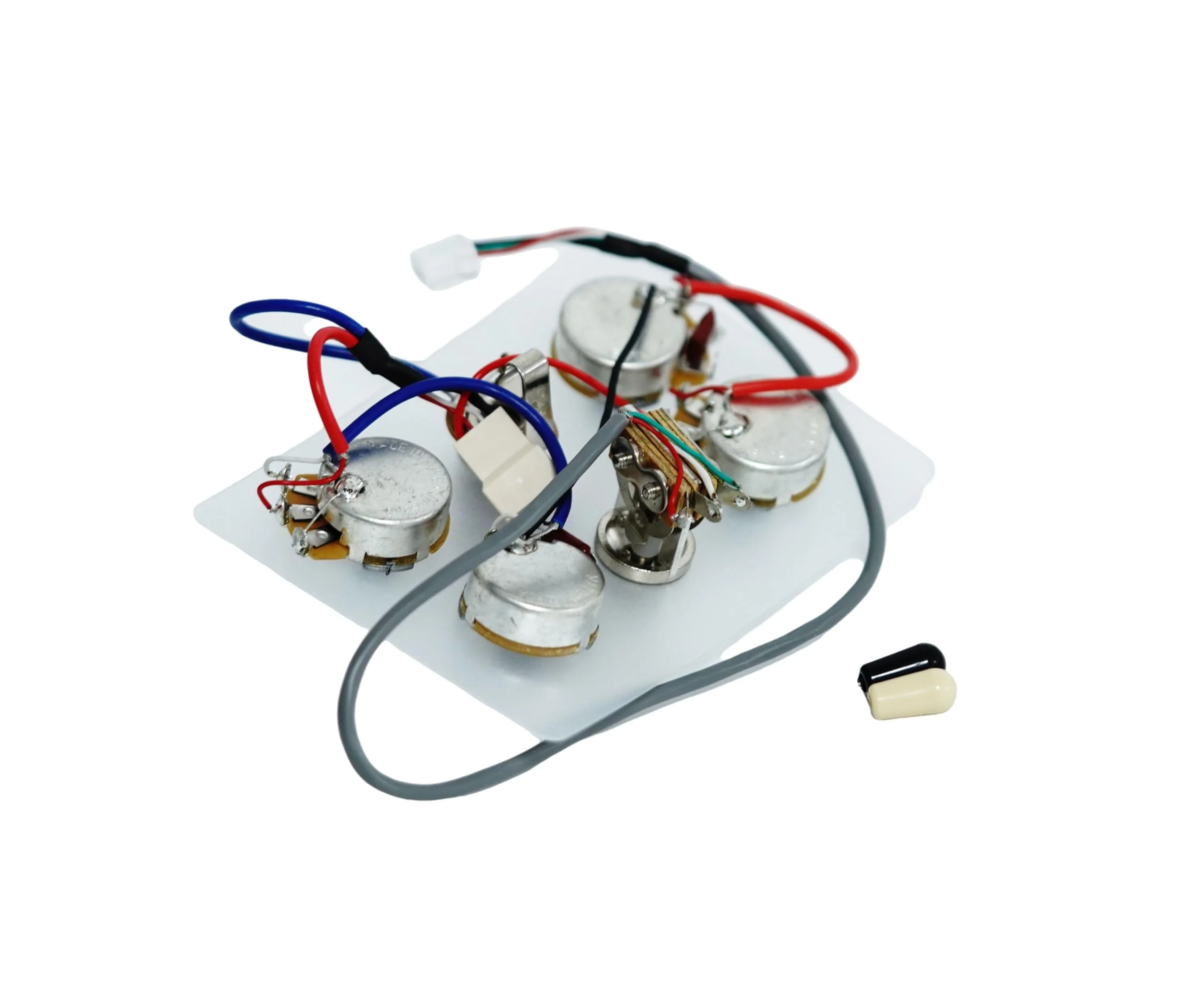 Guyker 1 Set LP Electric Guitar Pickup Wiring Harness Compatible with EPI SG LP Dot (1 Toggle Switch + 4 Pots + Jack) - Image 3