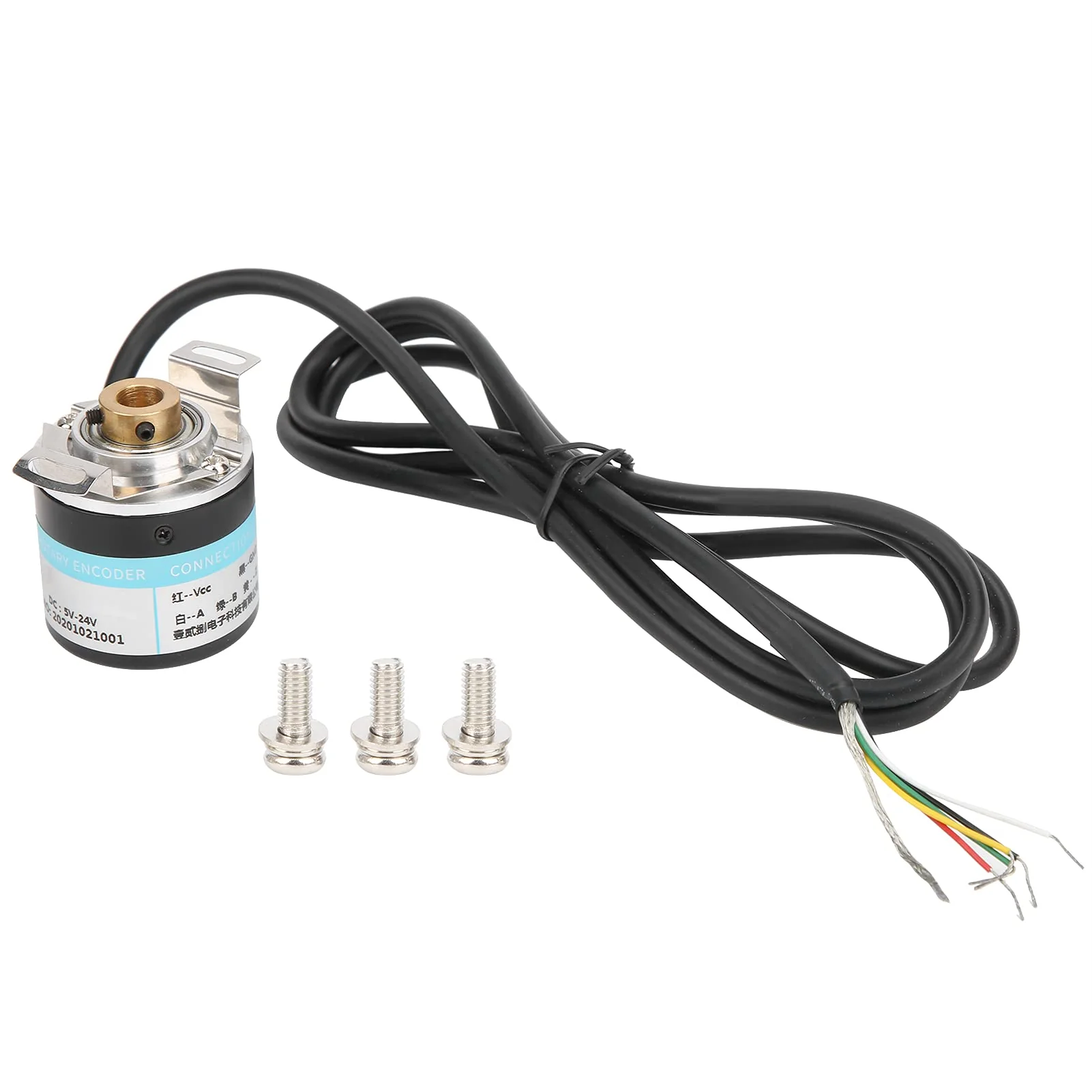 Half Hollow Wave Encoder, Abz Encoder 3-Phase Compact for Engineering Areas for Office Automation (C38S6G5-300Z-G24N, Pisa Leaning Tower Type)