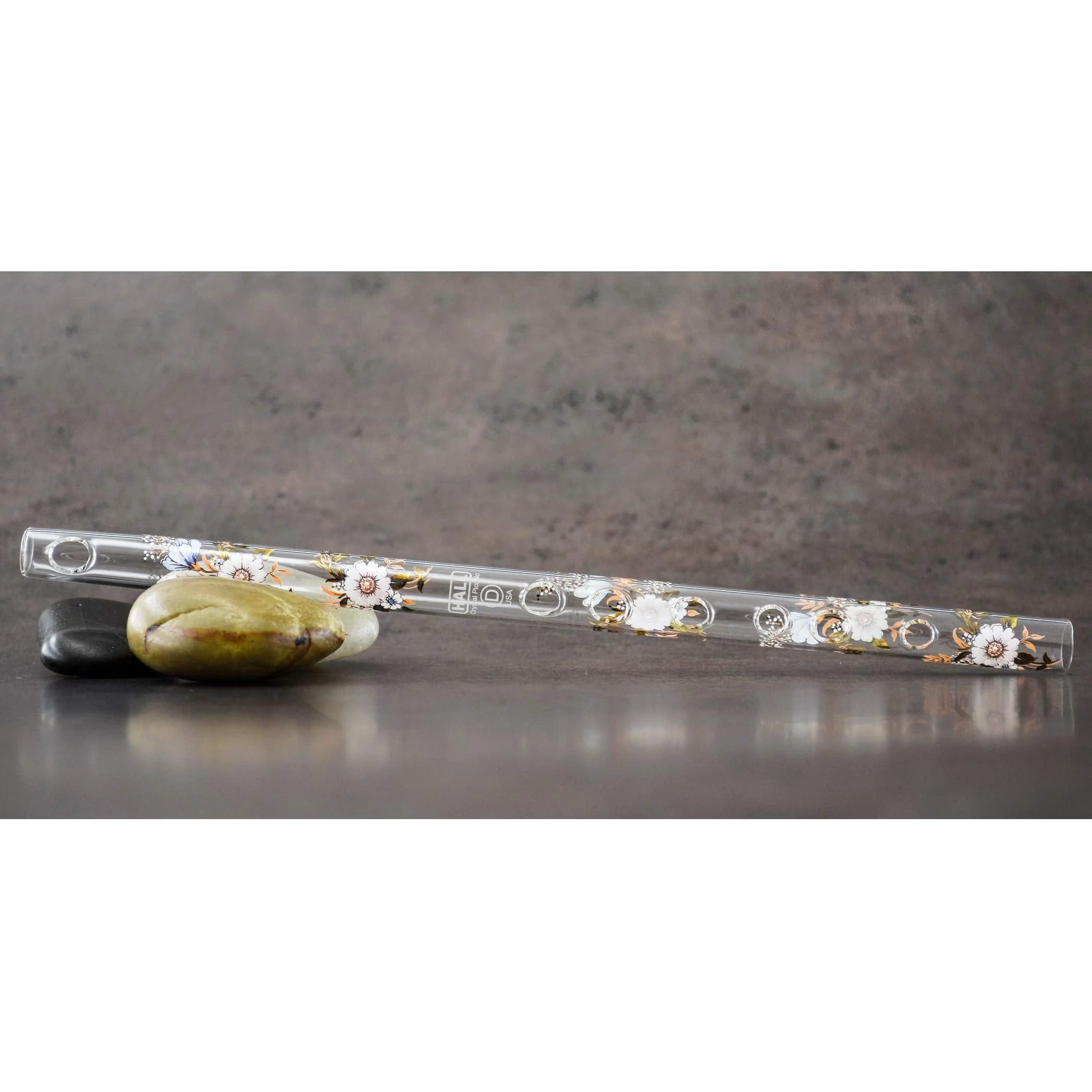 Hall Crystal Flute 11202 - Inline Glass Piccolo in C - Carolina