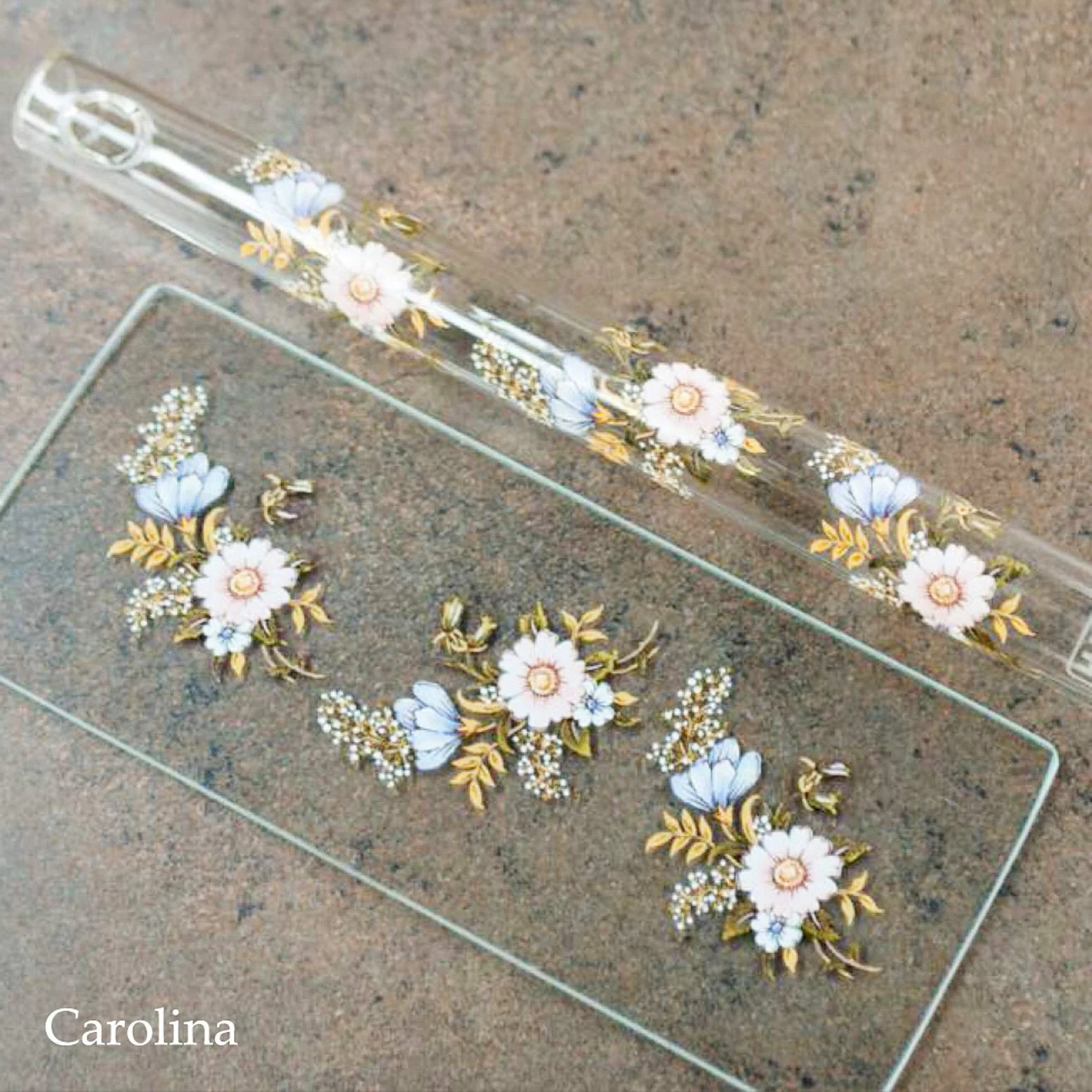 Hall Crystal Flute 11202 - Inline Glass Piccolo in C - Carolina - Image 2
