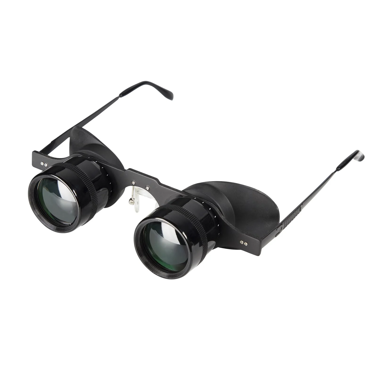 Hands-Free Binocular Glasses for Enhanced Viewing - HD Clarity, Lightweight & Portable, Adjustable Focus, Perfect for Bird Watching, Sports, Concerts, Vision Impairment - User-Friendly