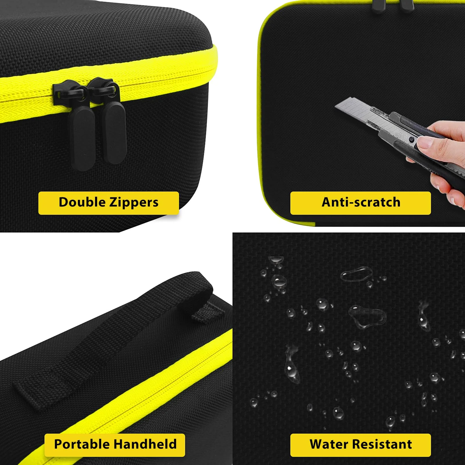 Hard Carrying Case Compatible with Shure SM7dB/MV7 SM7B Vocal Dynamic Microphone for Hard EVA Material for Easy Travel Fits Shure SM7B/MV7/ SM7dB(Case Only) - Image 4