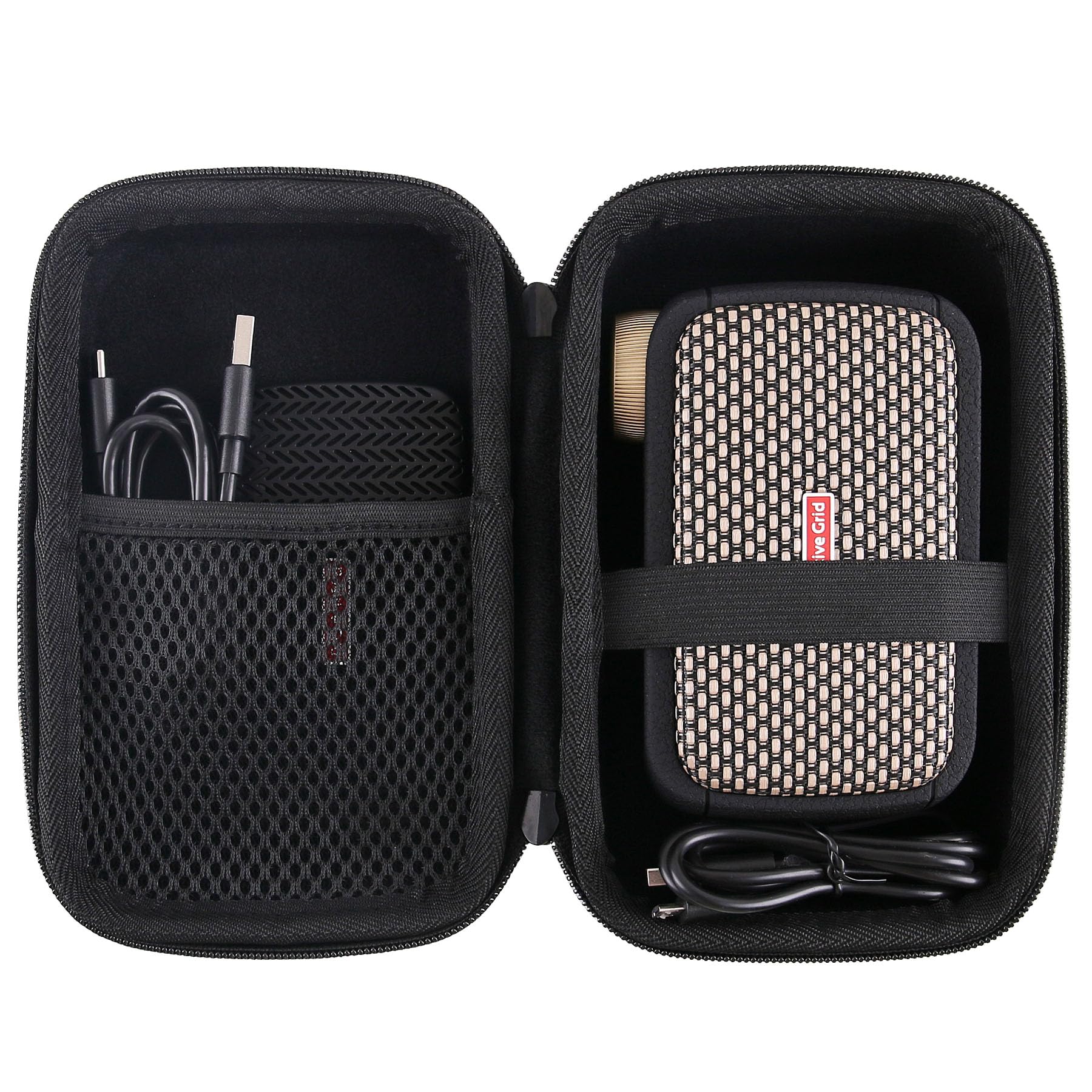Hard EVA Carrying Case for Positive Grid Spark GO 5W Ultra-Portable Smart Guitar Amp Case. - Image 7