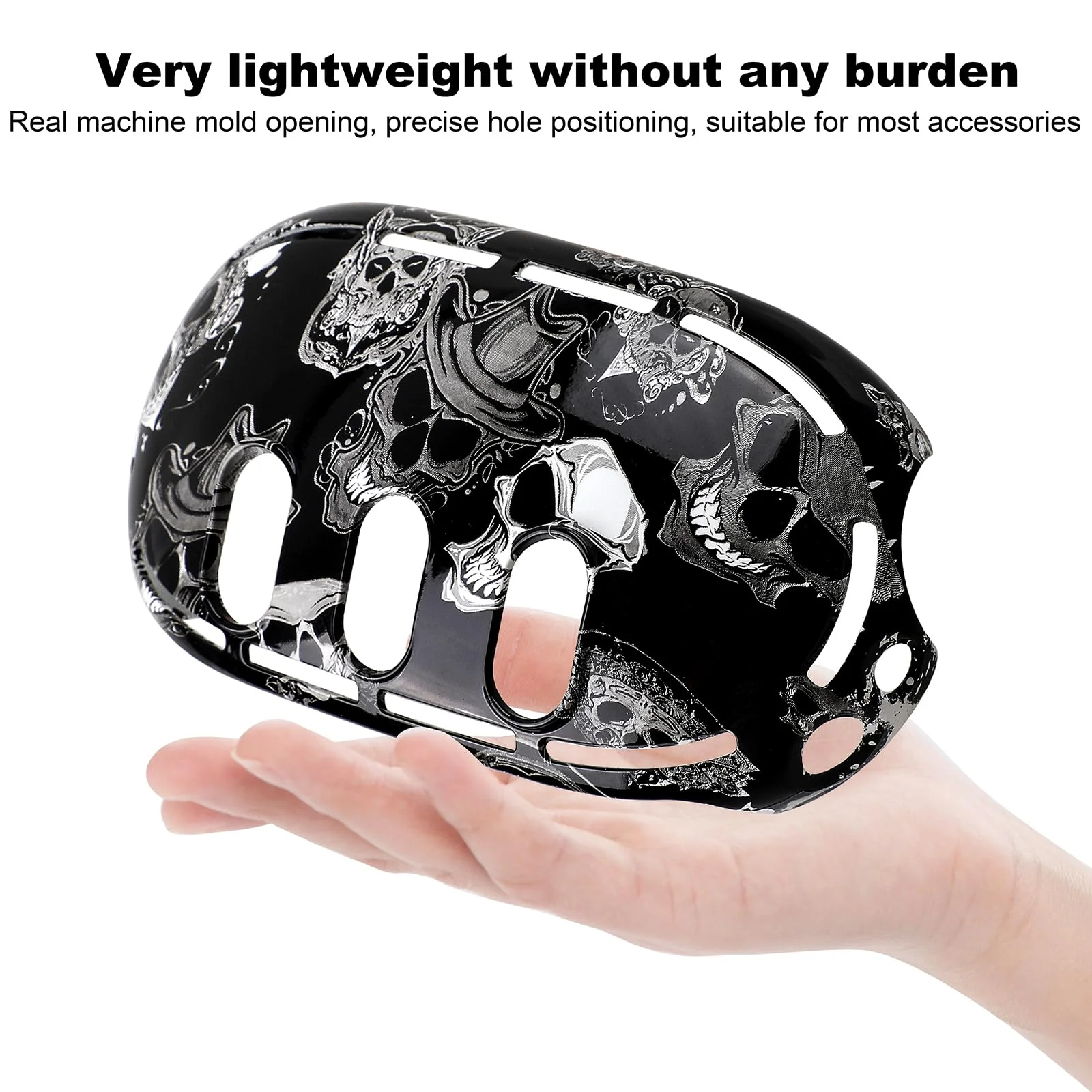 Hard Shell Protector Case cover for Meta Quest 3,VR Headset Protector for Oculus Quest 3,Accessories for Quest 3 (Black) Black - Image 2
