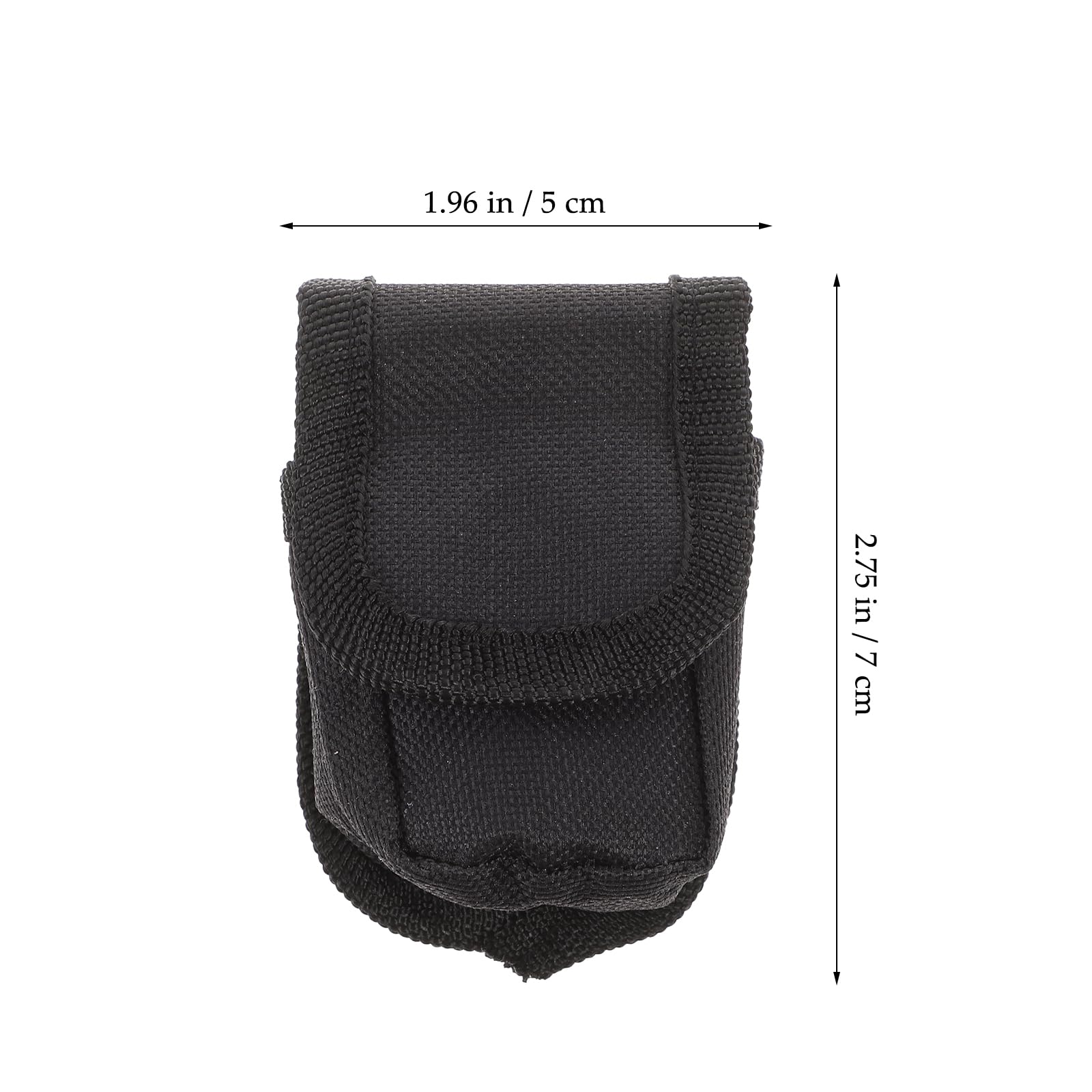 Hard Storage Bag Organiser for Fingertip Pulse Oximeter Blood Oxygen Saturation Monitor (Black) - Image 2