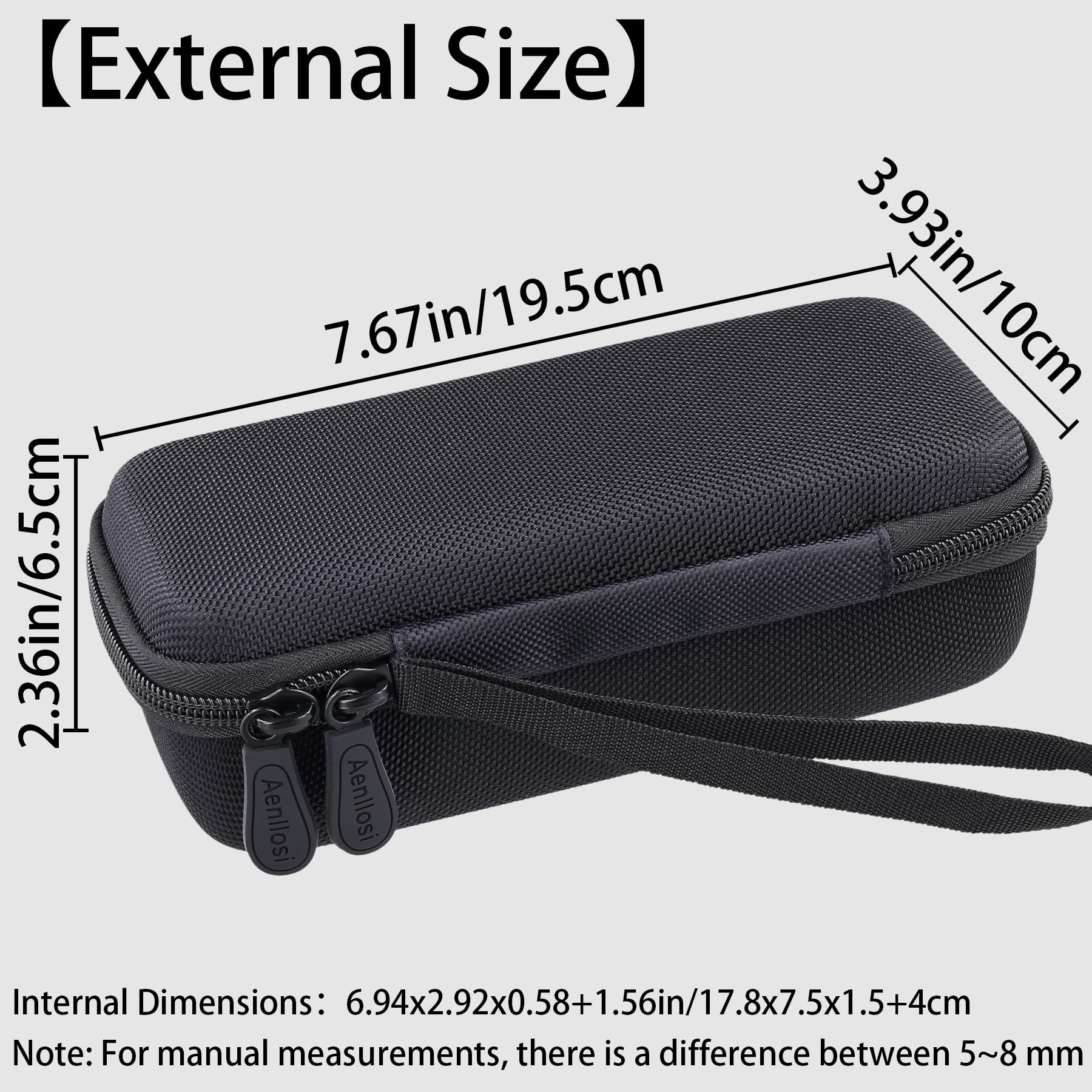 Hard Travel Case for Zoom H4essential 4-Track Stereo Handy Recorder by Aenllosi(Case Only) for H4essential - Image 6