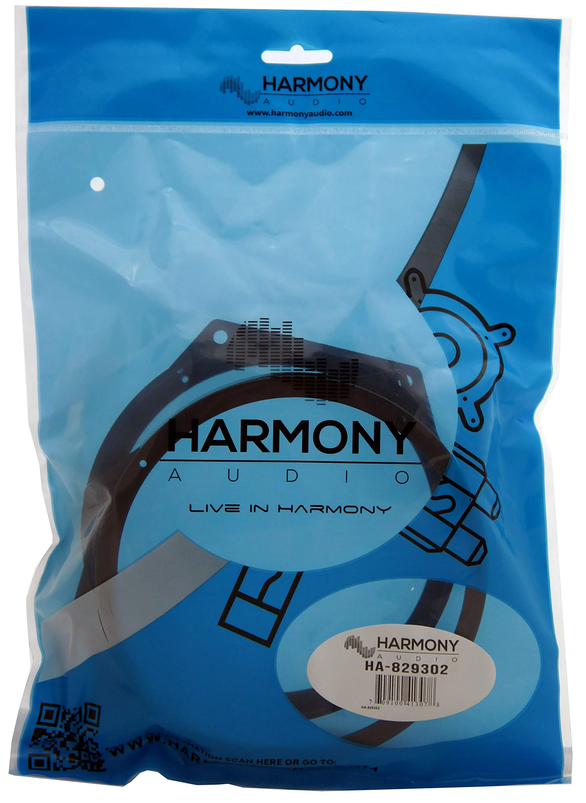 Harmony Audio Compatible with Mini Cooper 2002-2008 Front Factory Speaker to Aftermarket 6.5" Speakers Adapter - Image 2