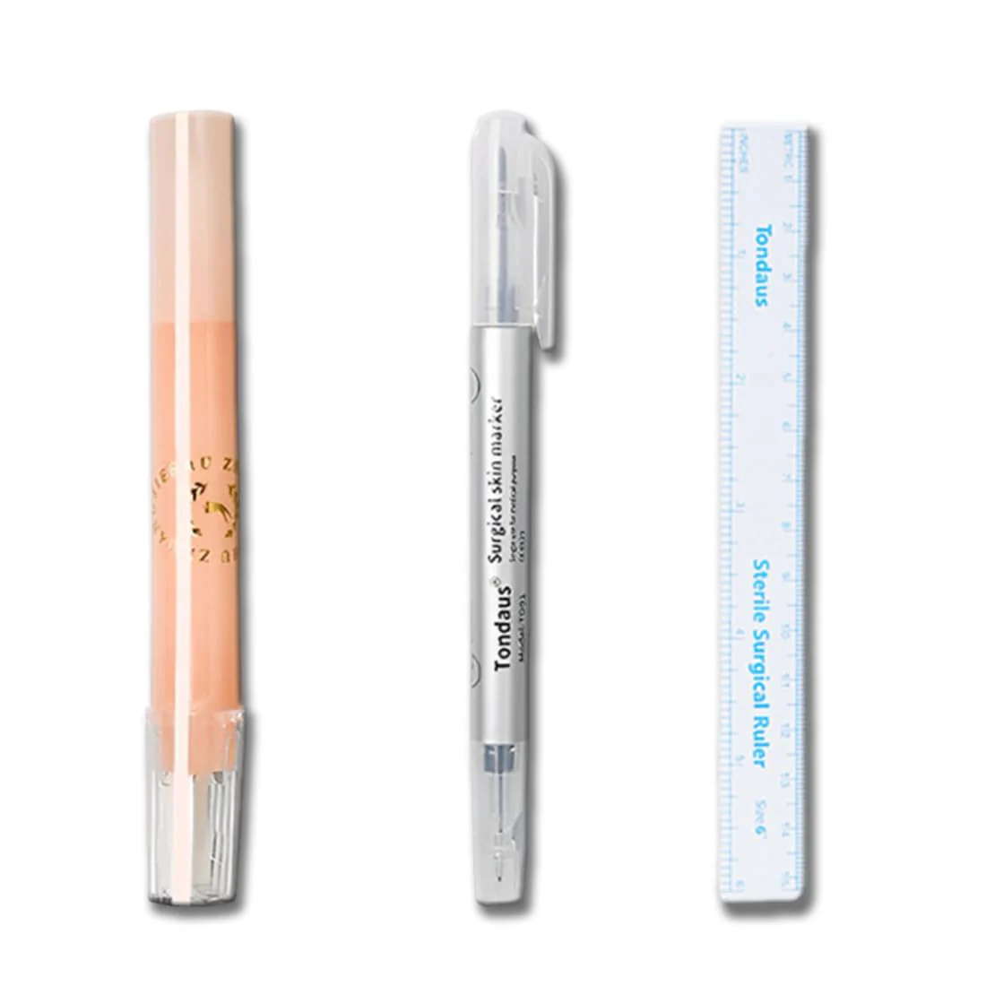 HAZMA 1 Tattoo Pen Set Includes a Double-Headed Tattoo Pen and a Tattoo Eraser, Temporary Tattoo Markers for Skin, Tattoo Pens for the Skin, Skin Marking Pen