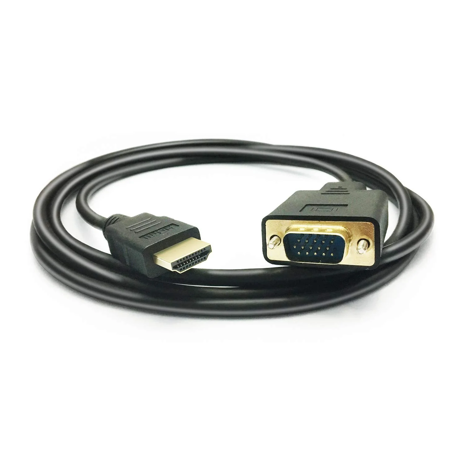 HDMI to VGA Cable, 1080P HDMI Male to VGA Male M/M Video Converter Cord VGA Adapter Compatible with HDMI Desktop, Laptop, DVD to 15 Pin D-SUB VGA HDTV Monitor Projector (10 Feet) 10 Feet - Image 7