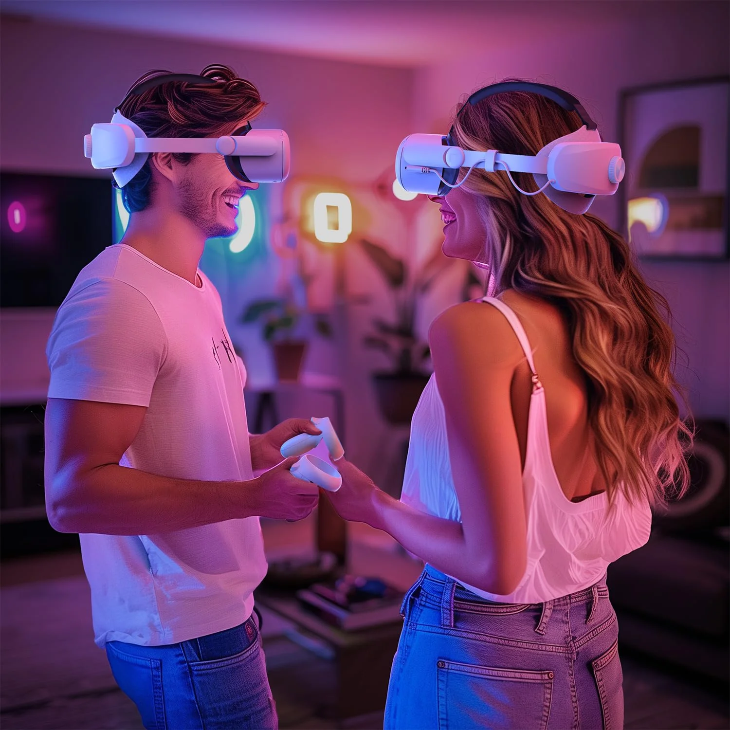Head Strap with 12000mAh Battery for Oculus Quest 2, Battery Pack for Extended 8-10 Hrs of Playtime, Fast Charging VR Power, Adjustable Elite Strap Enhanced Support and Balance for Meta Quest 2 - Image 7