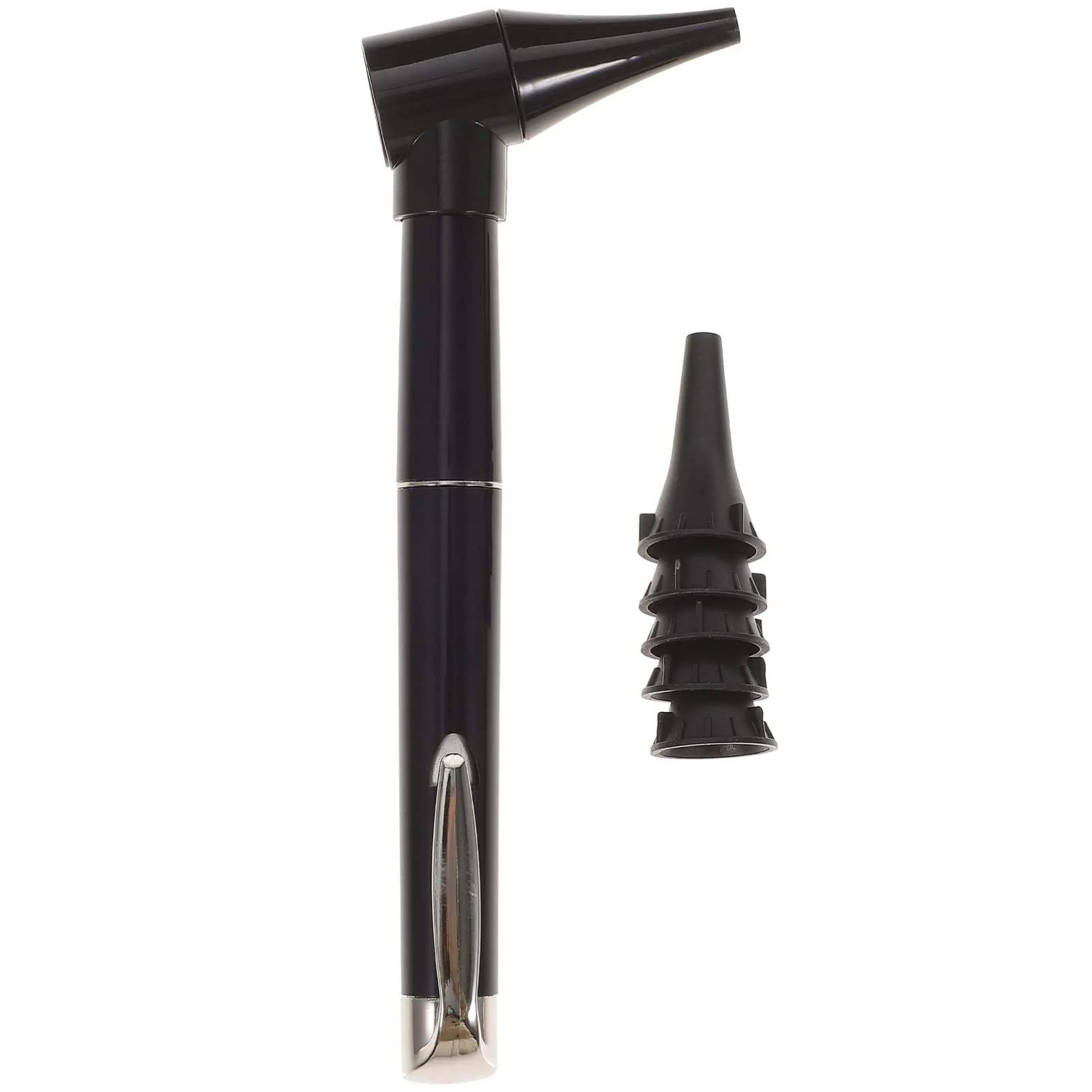 Healifty Otoscope with Light, Ear Cup Otoscope with 5 Otoscope Covers, Diagnostic Ear Care Device for Nurse, Children, Adults & Pets, Pocket Size, Without Battery